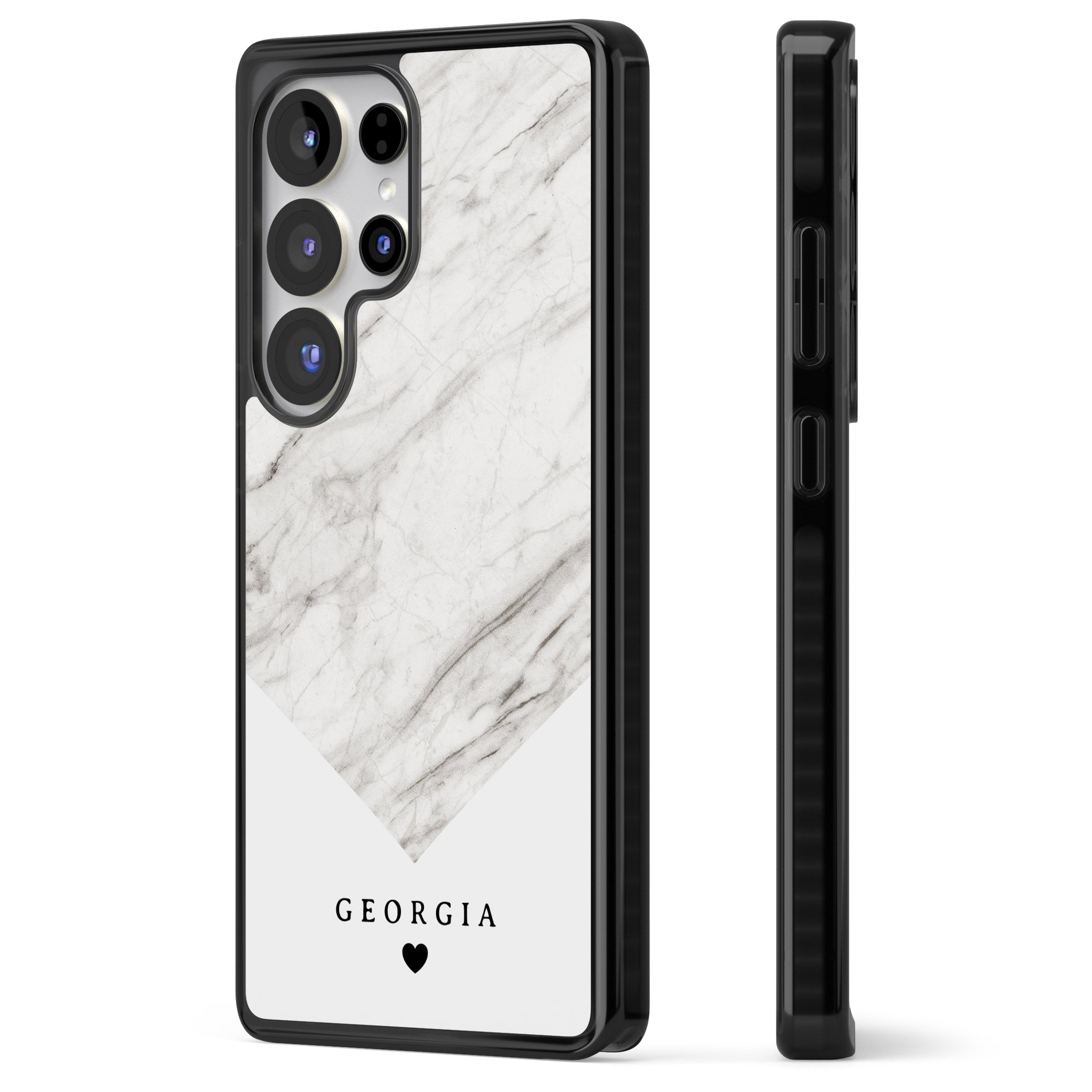 Personalised White Marble