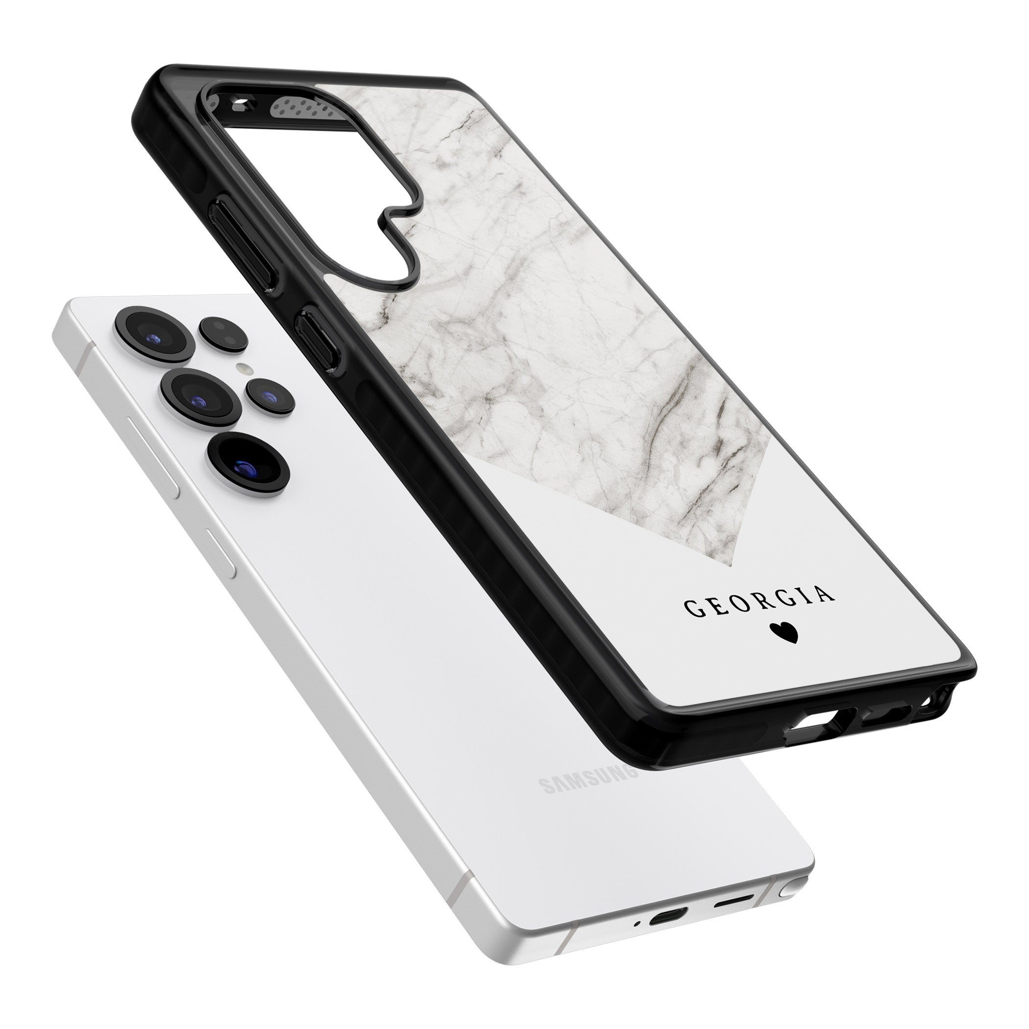 Personalised White Marble