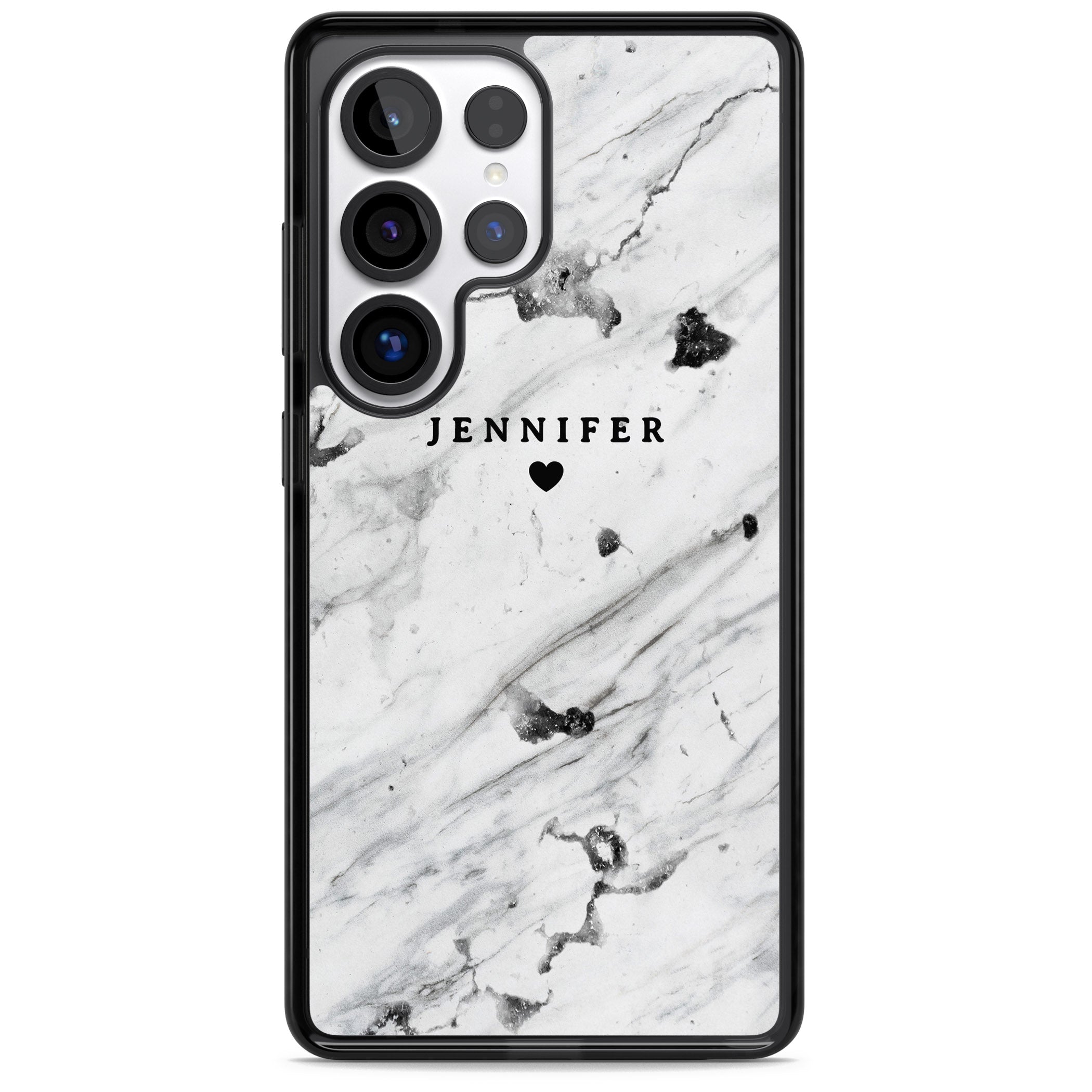 Personalised Marble Heart
