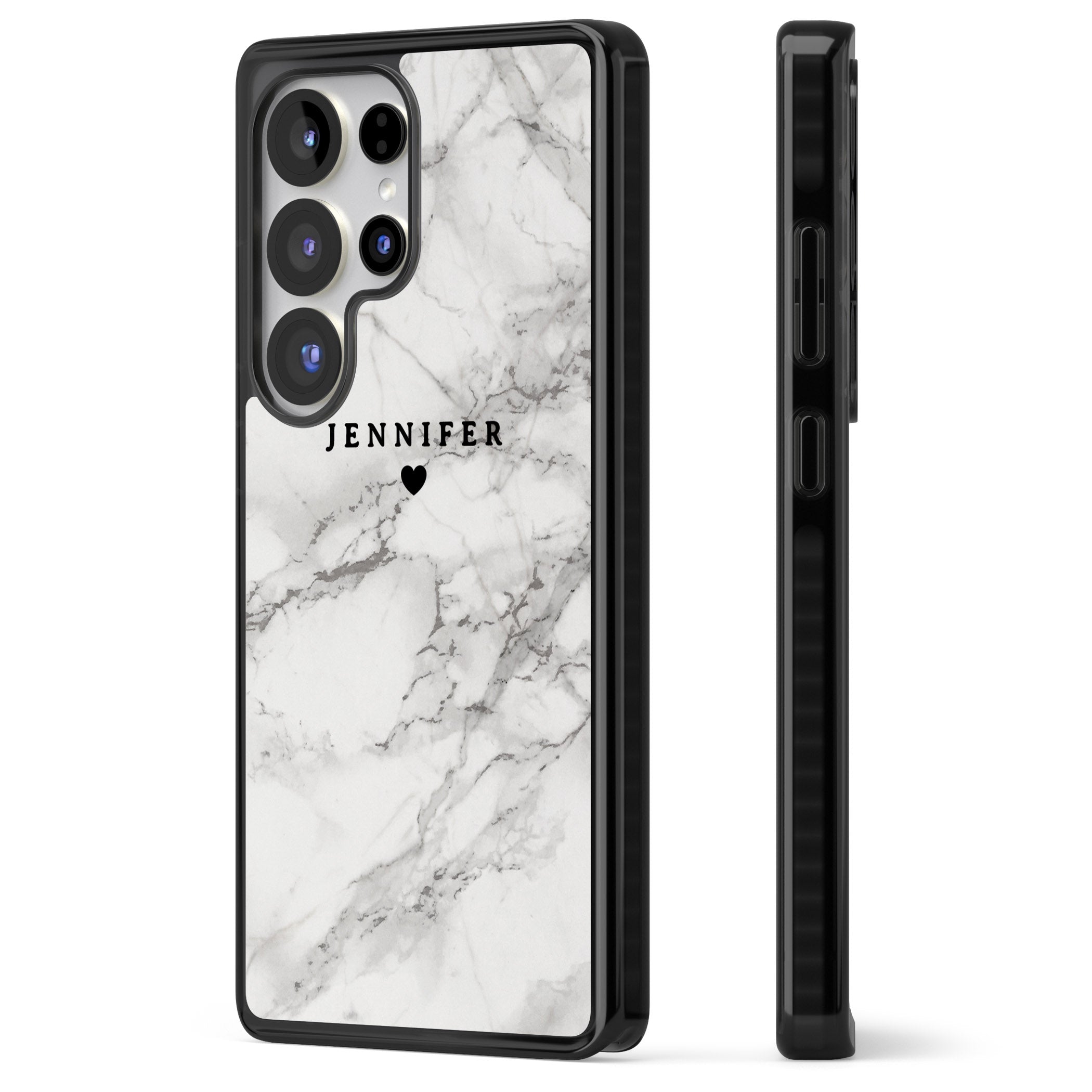 Personalised Classic Grey Marble