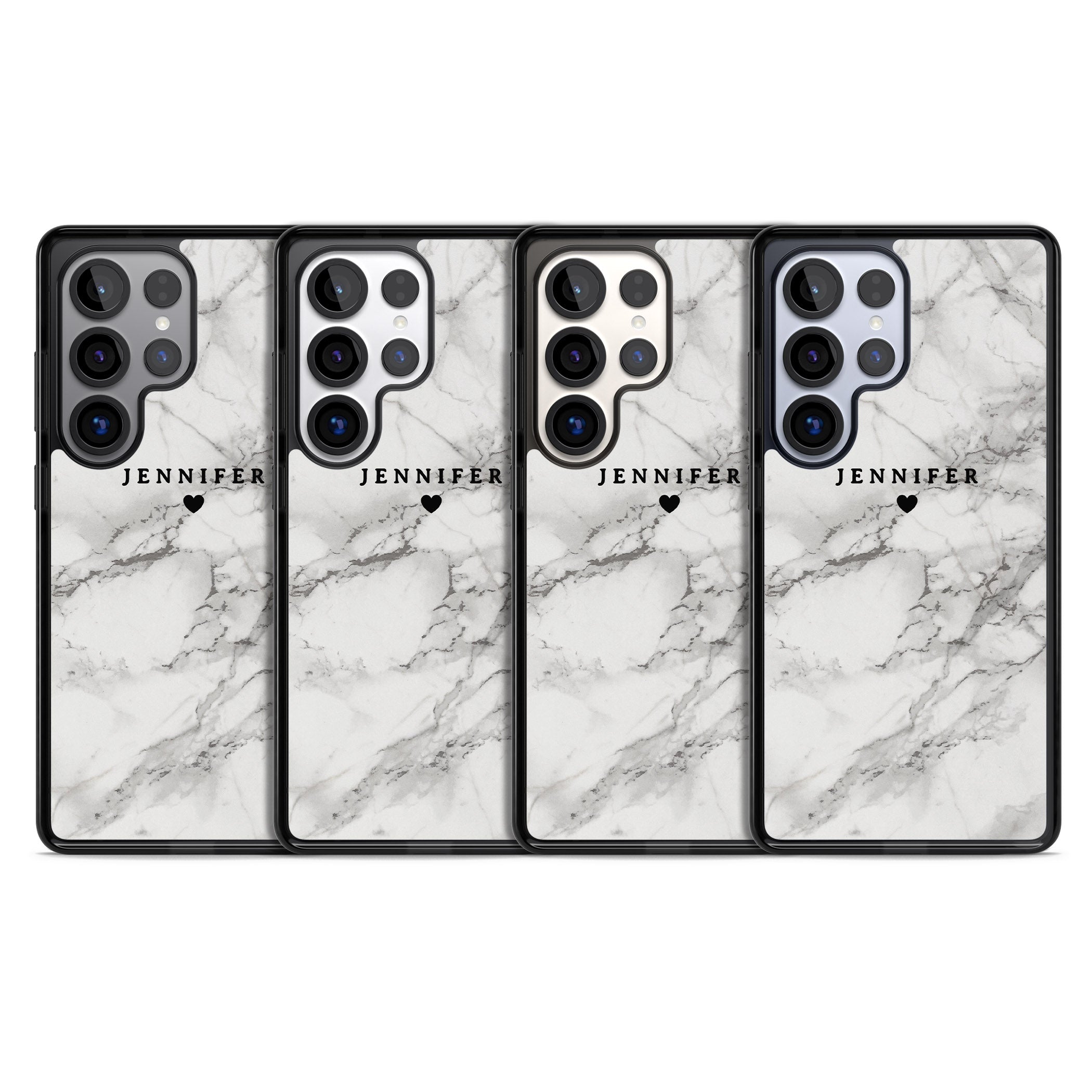 Personalised Classic Grey Marble