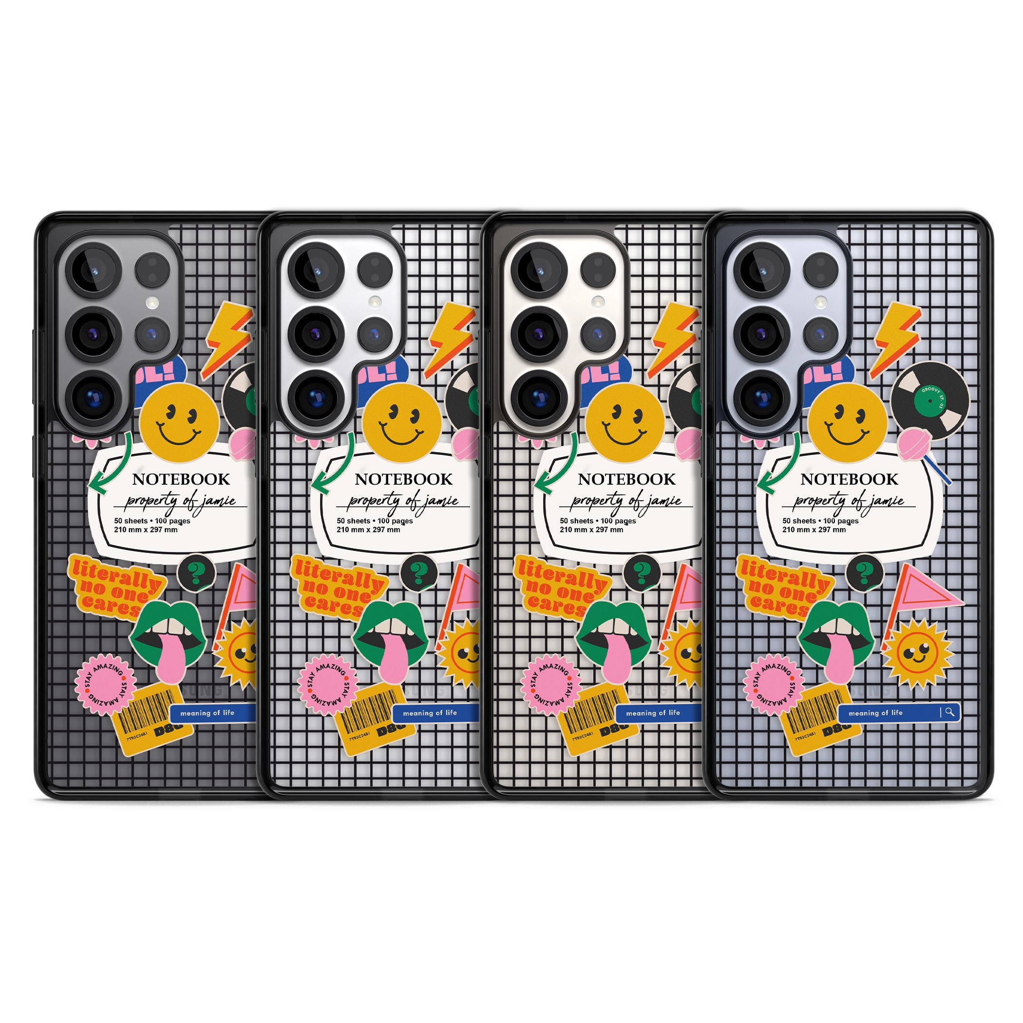 Personalised Sticker Mix Grid