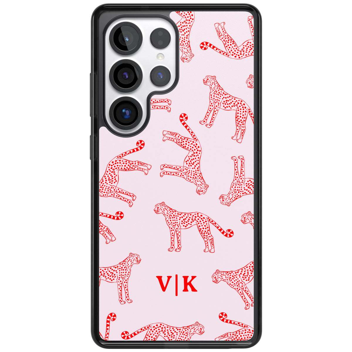 Scarlet Cheetahs Samsung S25 Ultra / Samsung S26 Ultra Impact Black Phone Case front