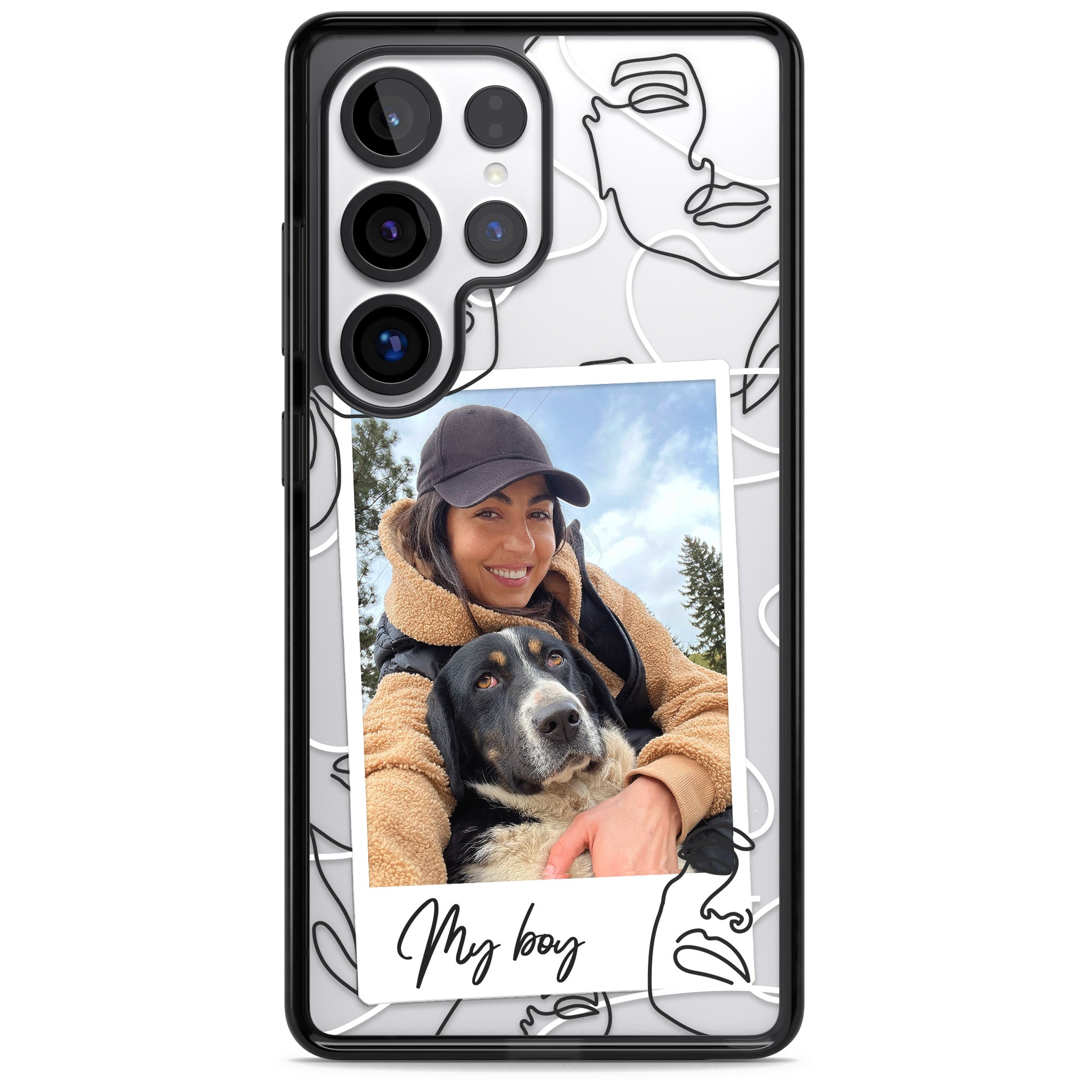 Personalised Abstract Faces Instant Photo