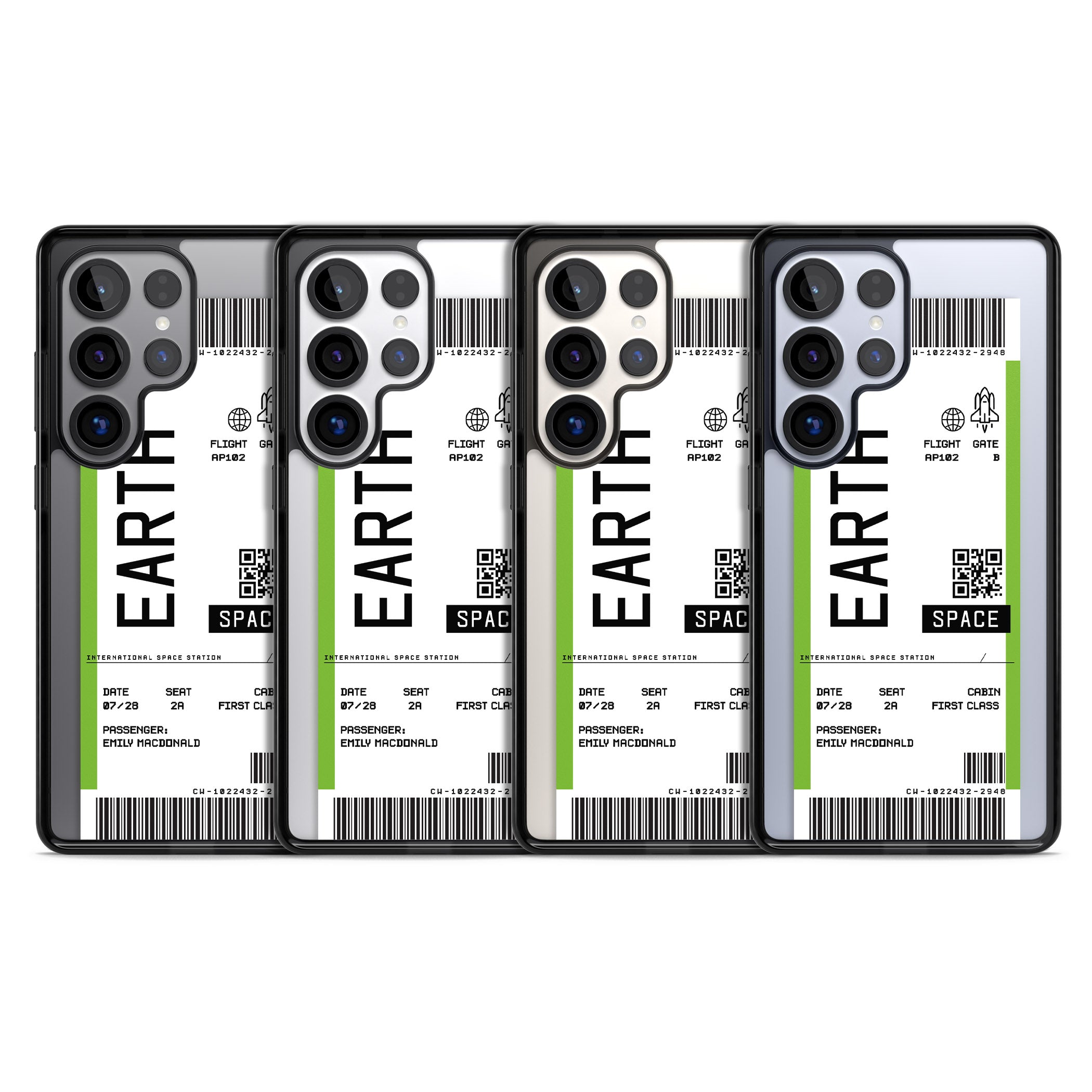 Personalised Earth Travel Ticket