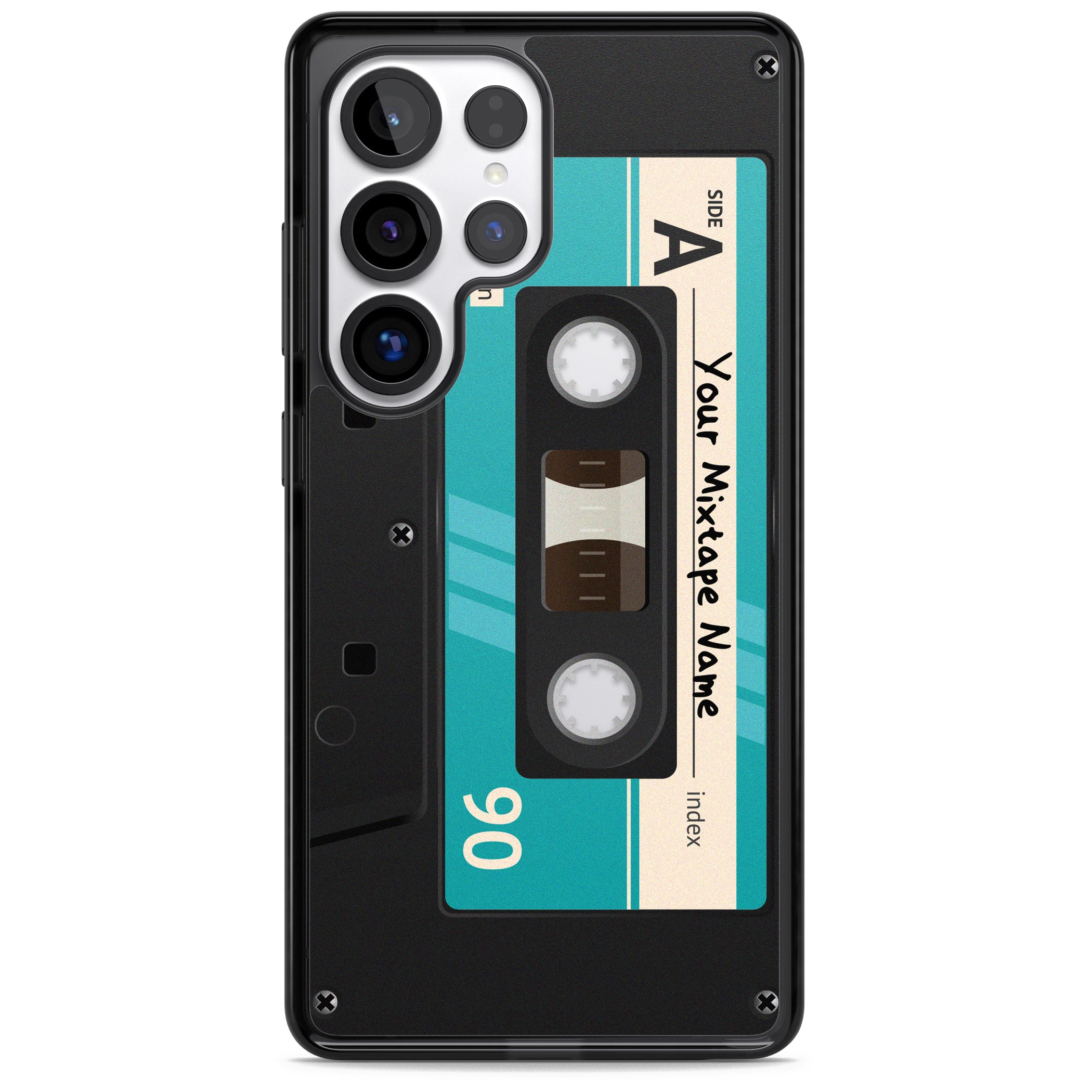 Personalised Retro Mixtape Dark