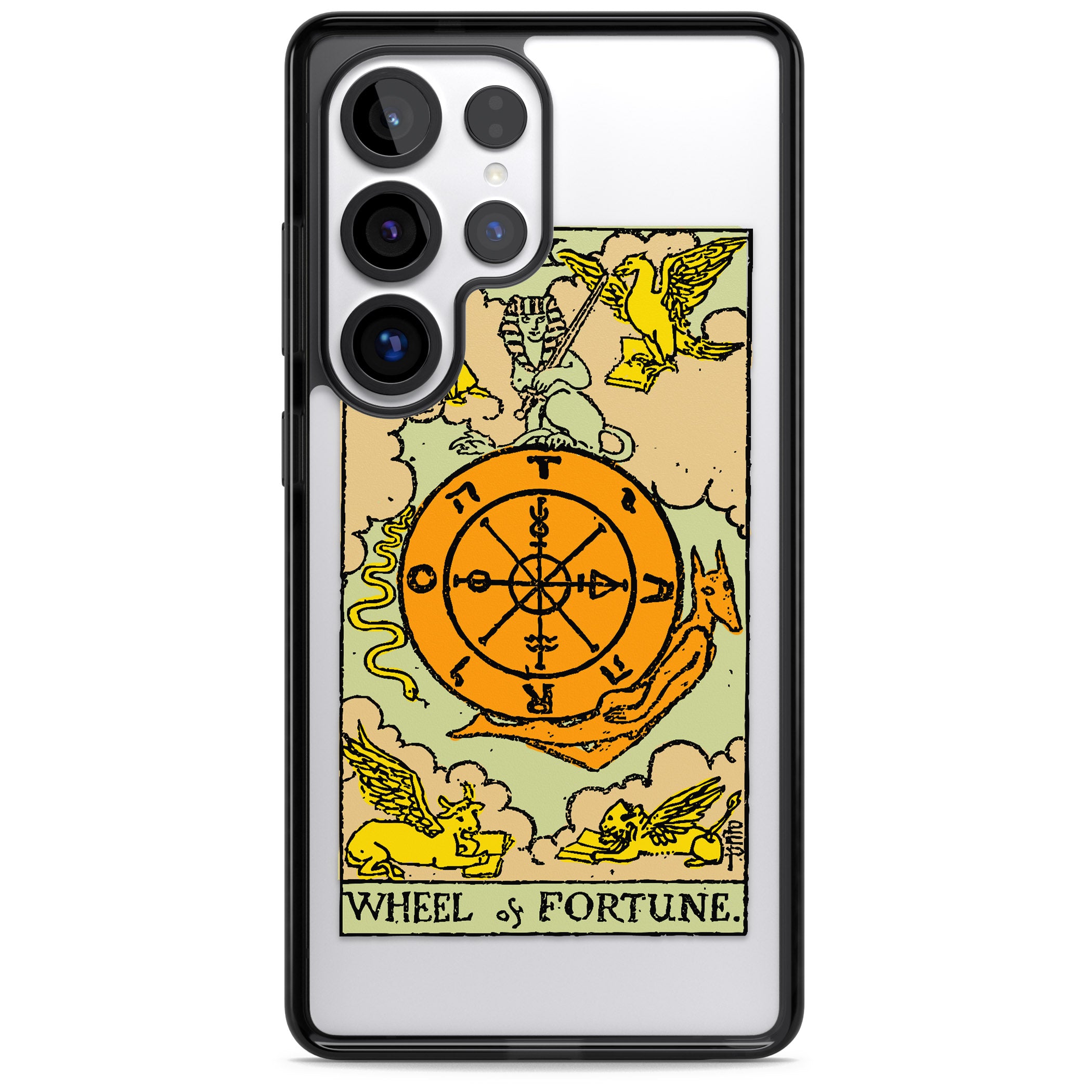 Personalised Wheel Of Fortune Tarot Card (Color)