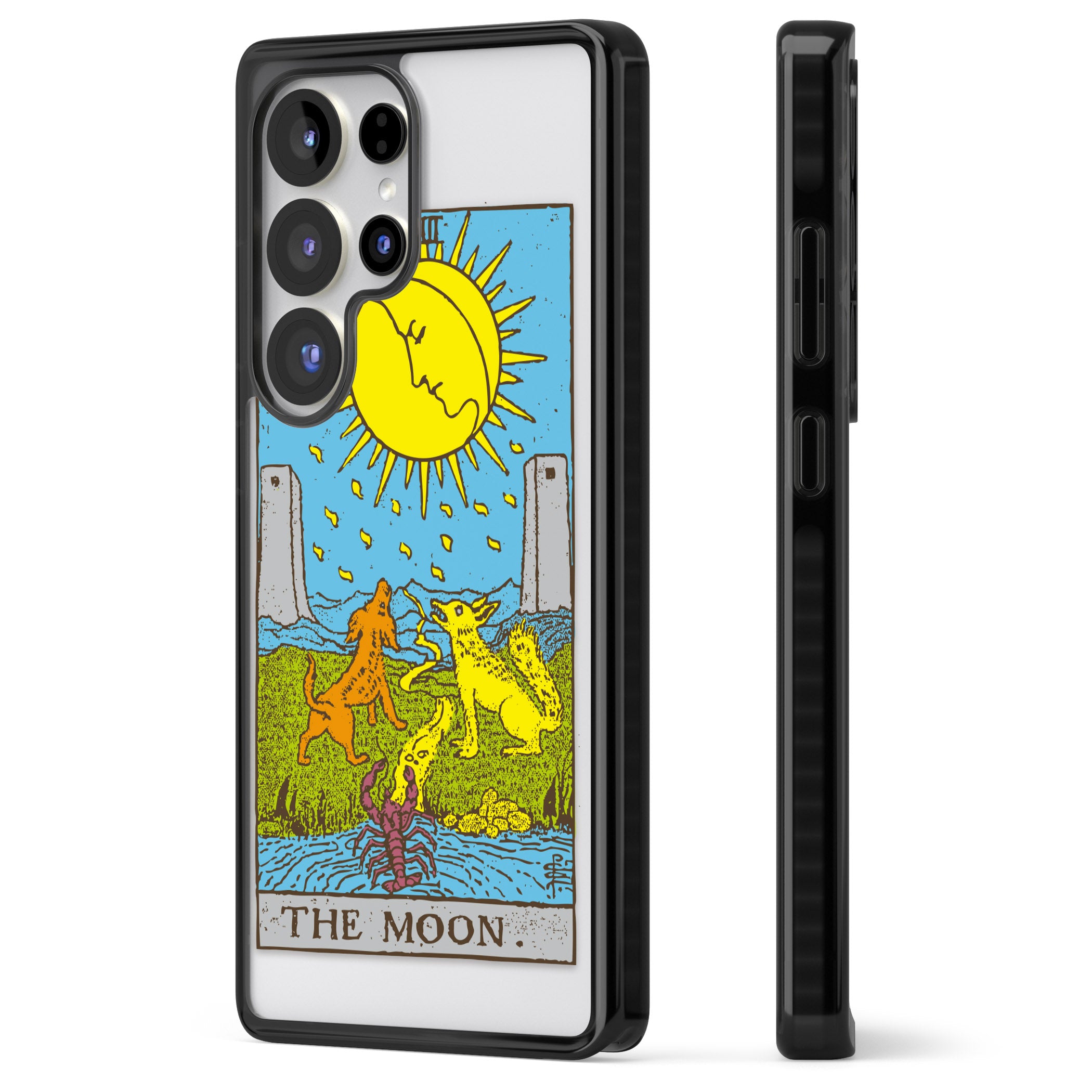 Personalised The Moon Tarot Card (Color)