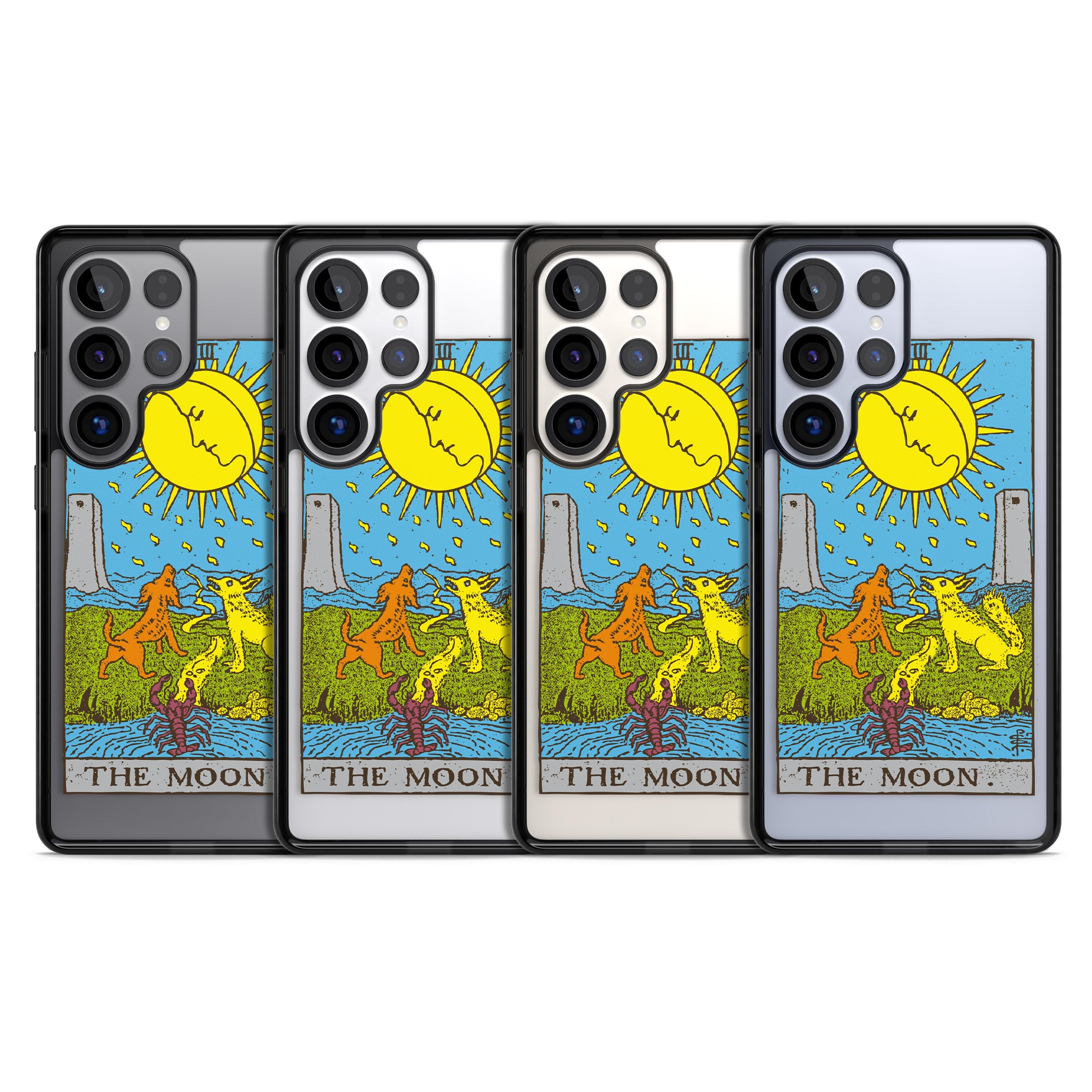 Personalised The Moon Tarot Card (Color)