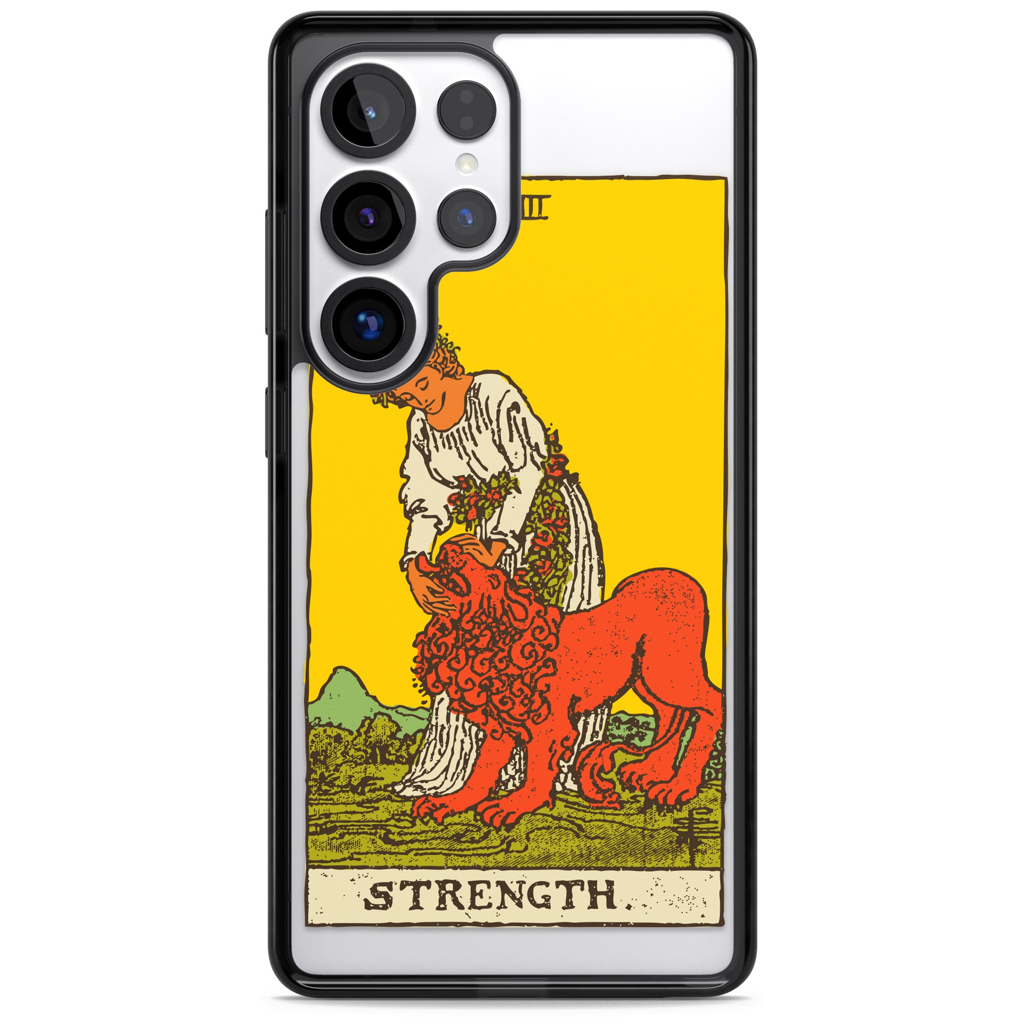 Personalised Strength Tarot Card (Color)