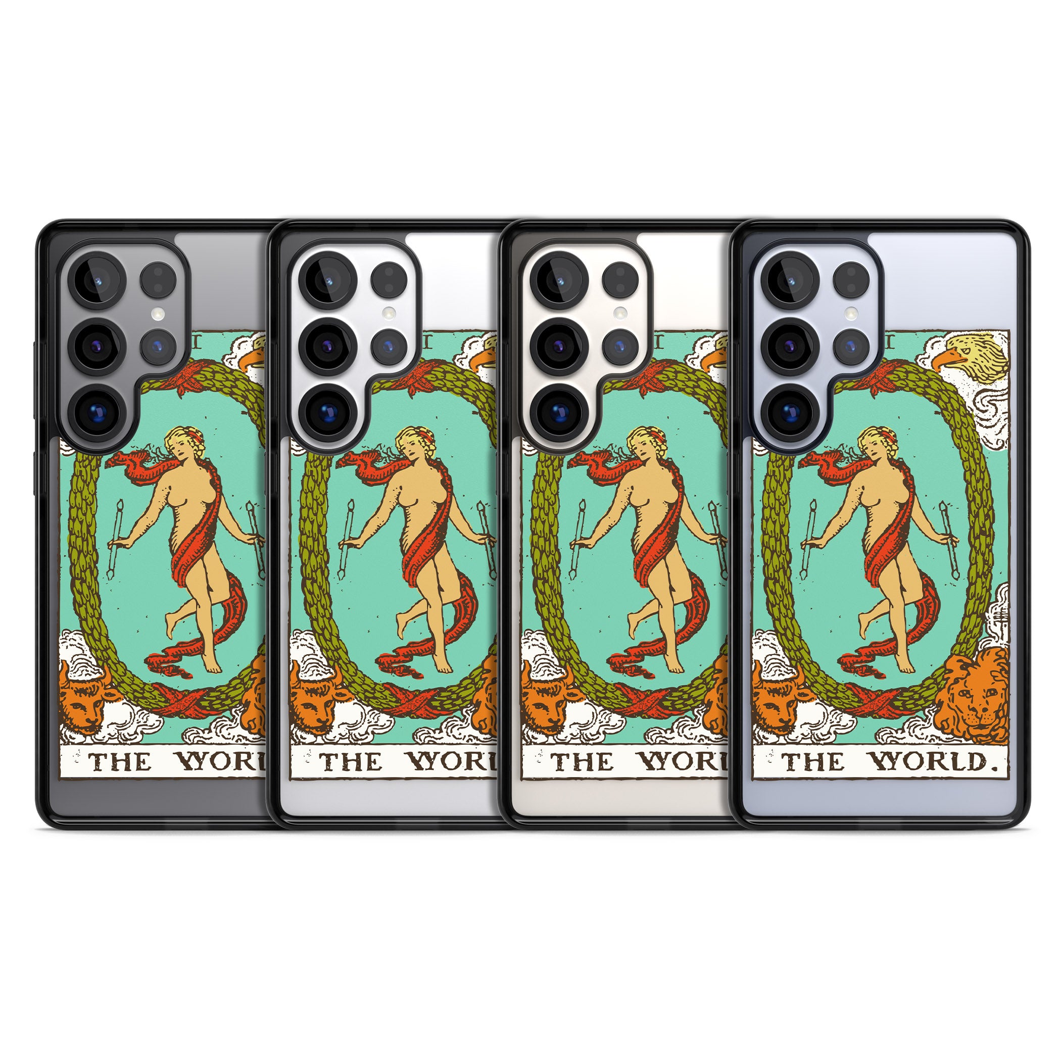 Personalised The World Tarot Card (Color)