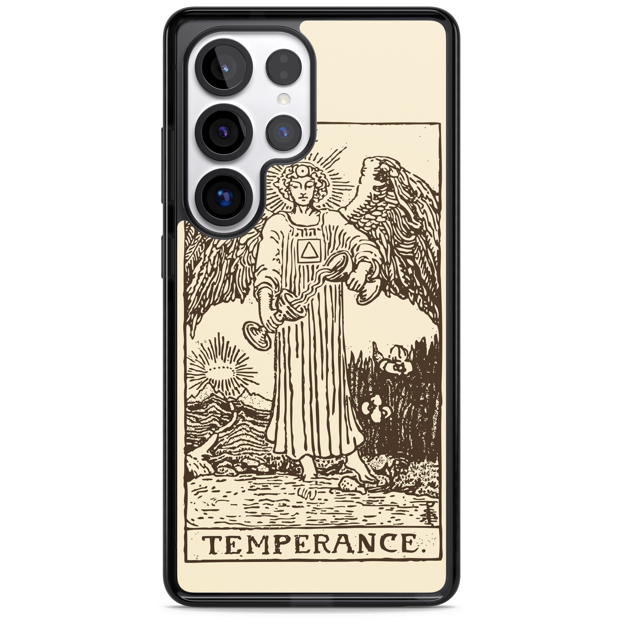 Personalised Temperance Tarot Card (Cream)