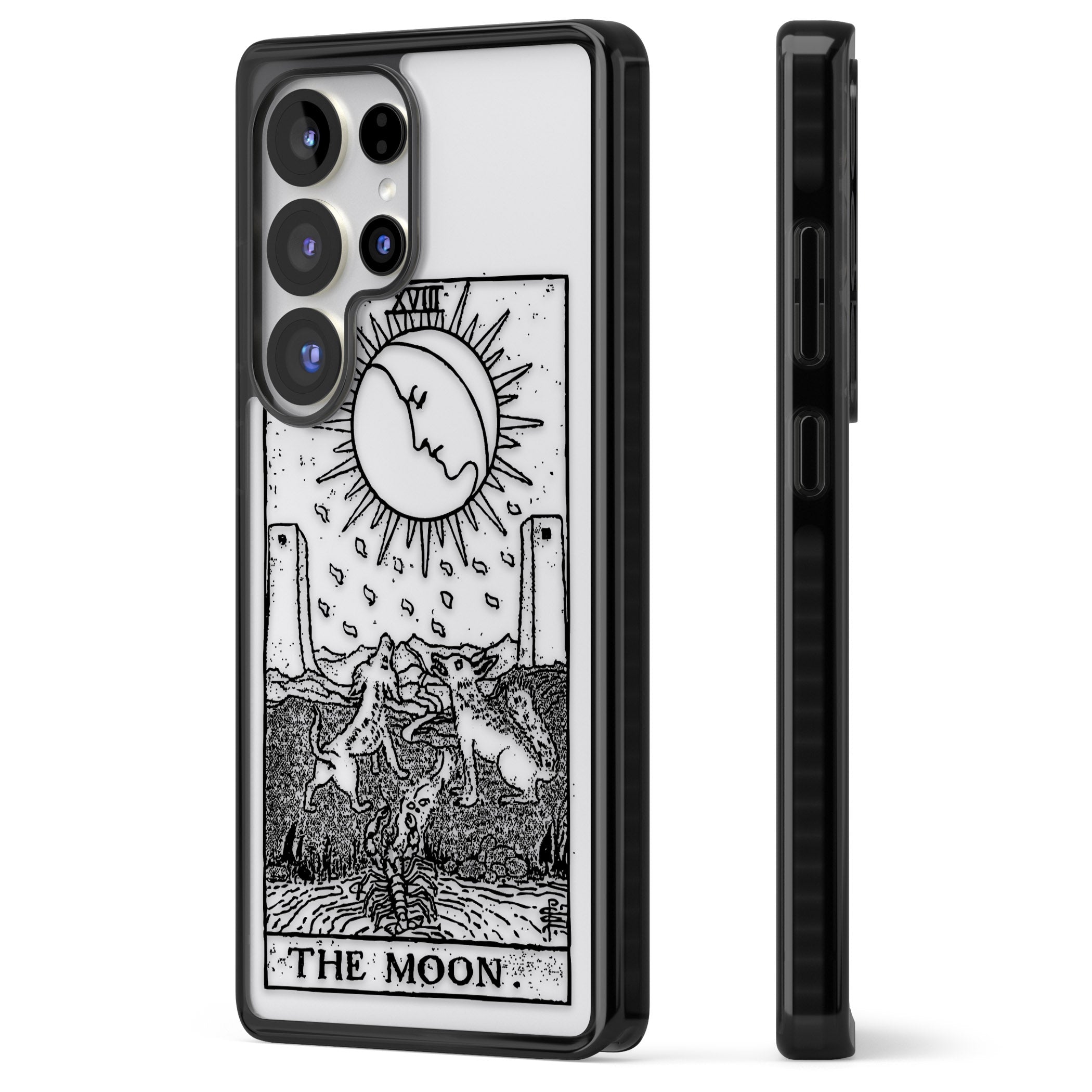 Personalised The Moon Tarot Card (Clear)