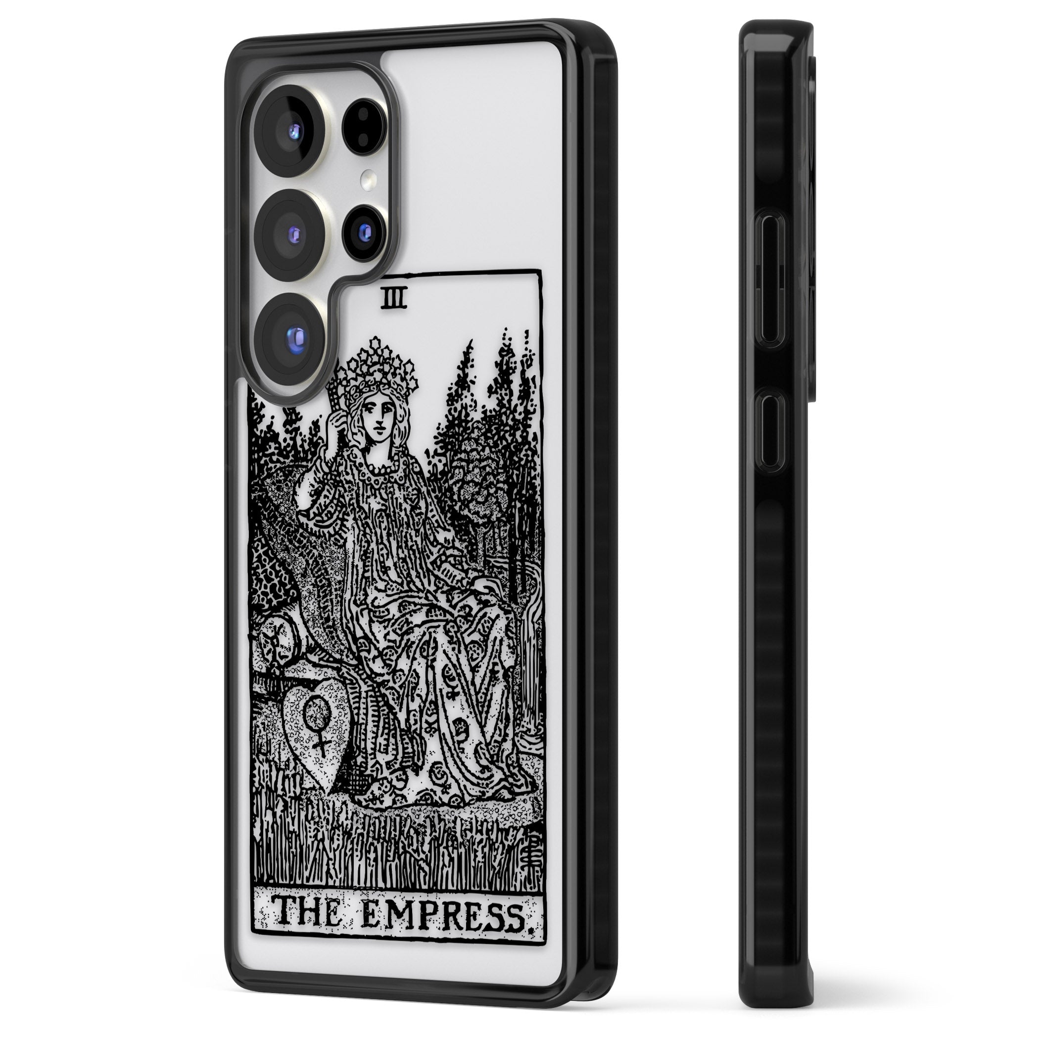 Personalised The Empress Tarot Card (Clear)