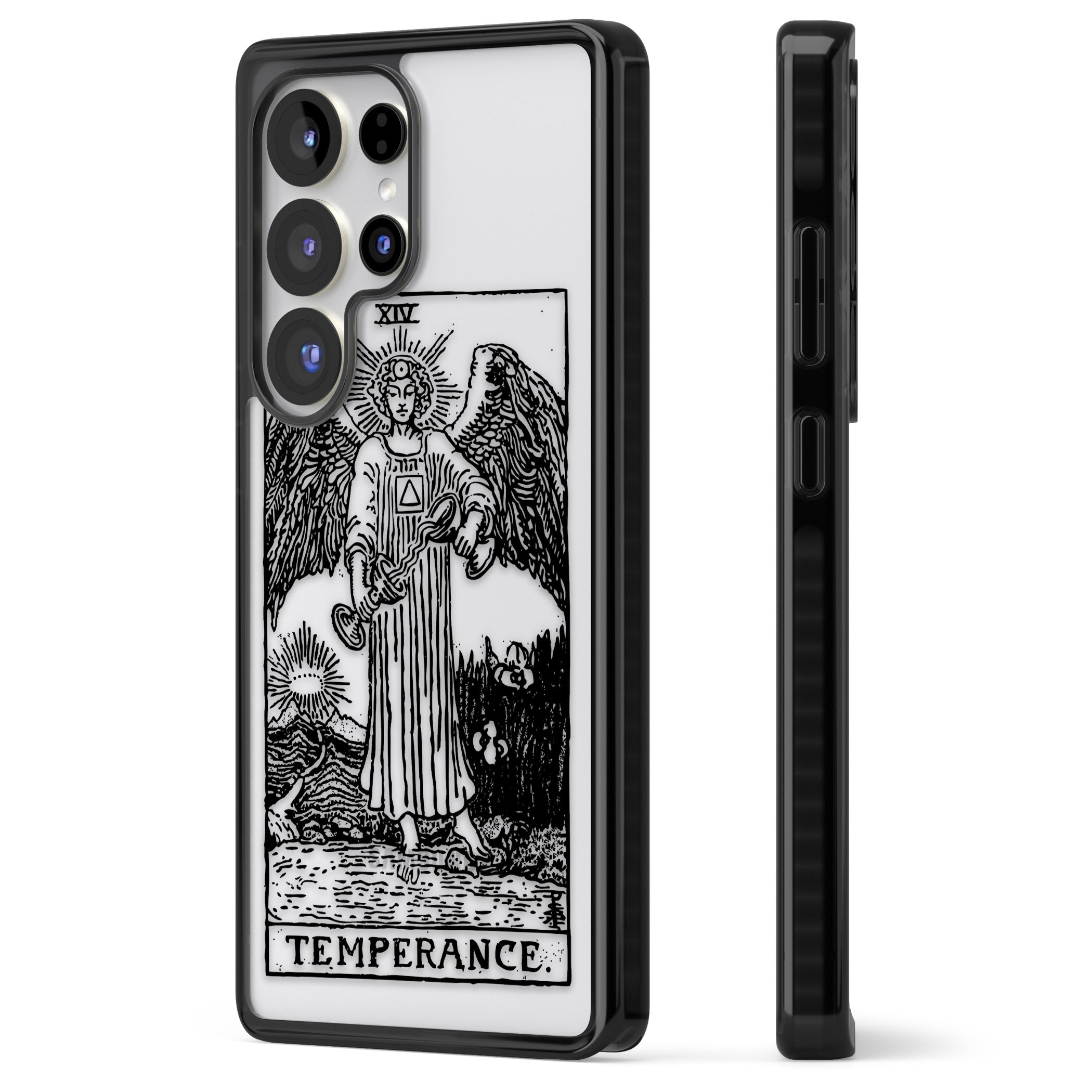 Personalised Temperance Tarot Card (Clear)