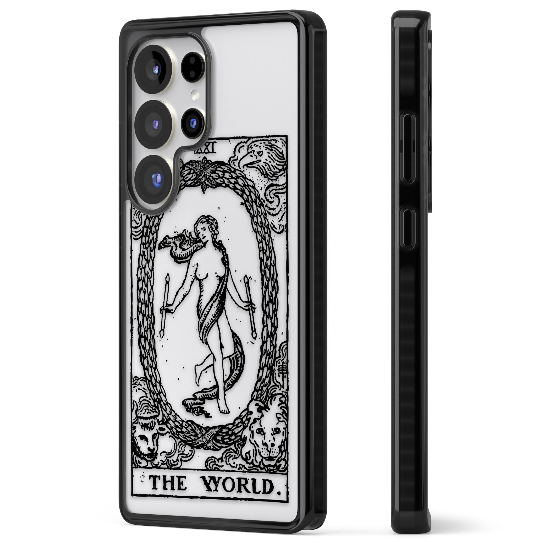 Personalised The World Tarot Card (Clear)