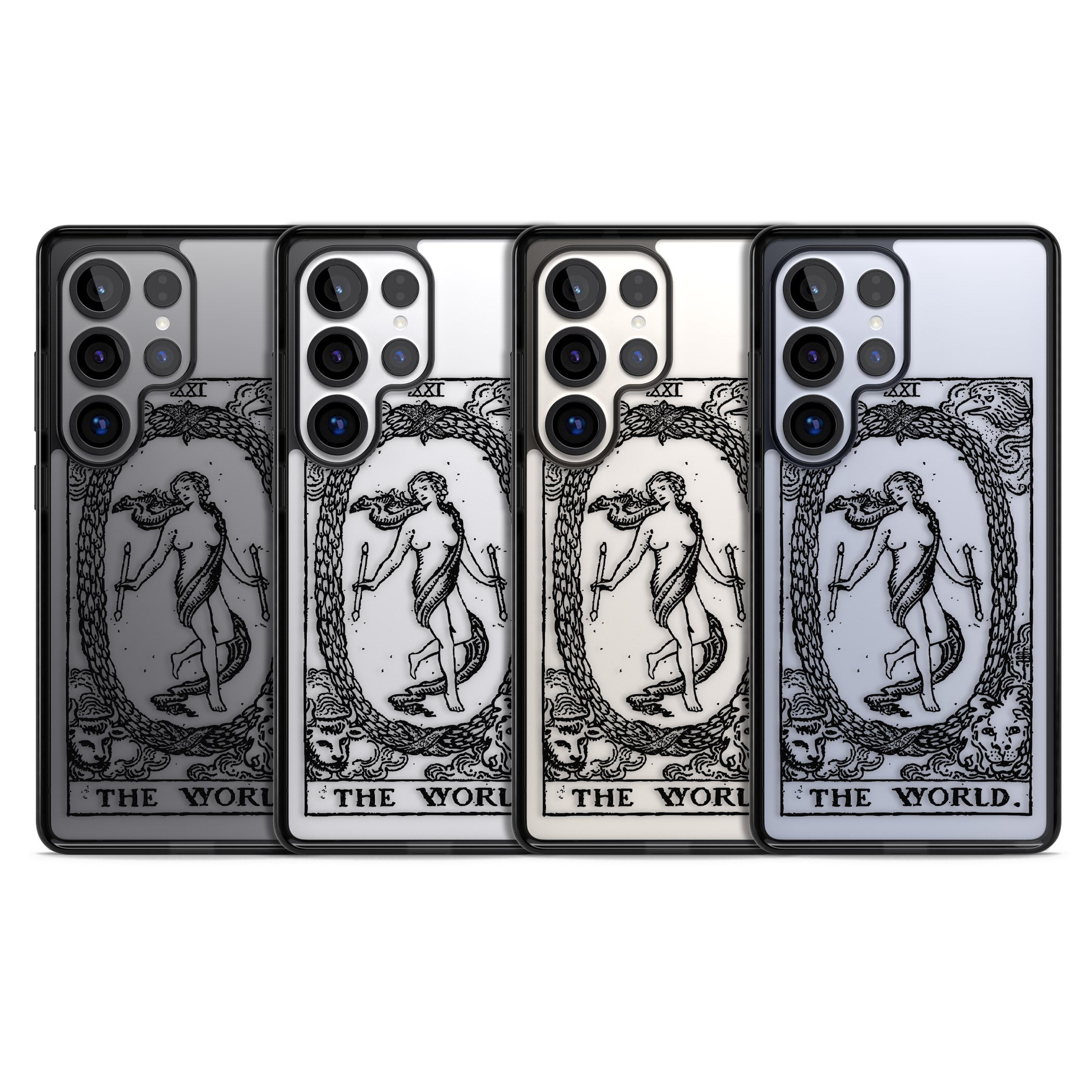 Personalised The World Tarot Card (Clear)