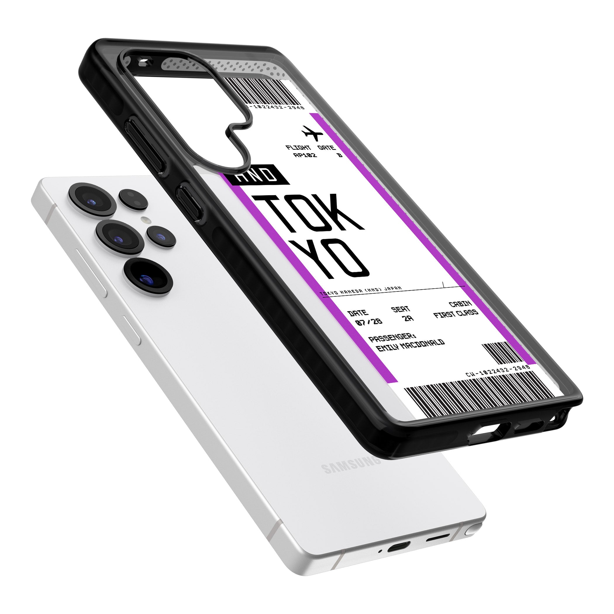 Personalised Tokyo Boarding Pass