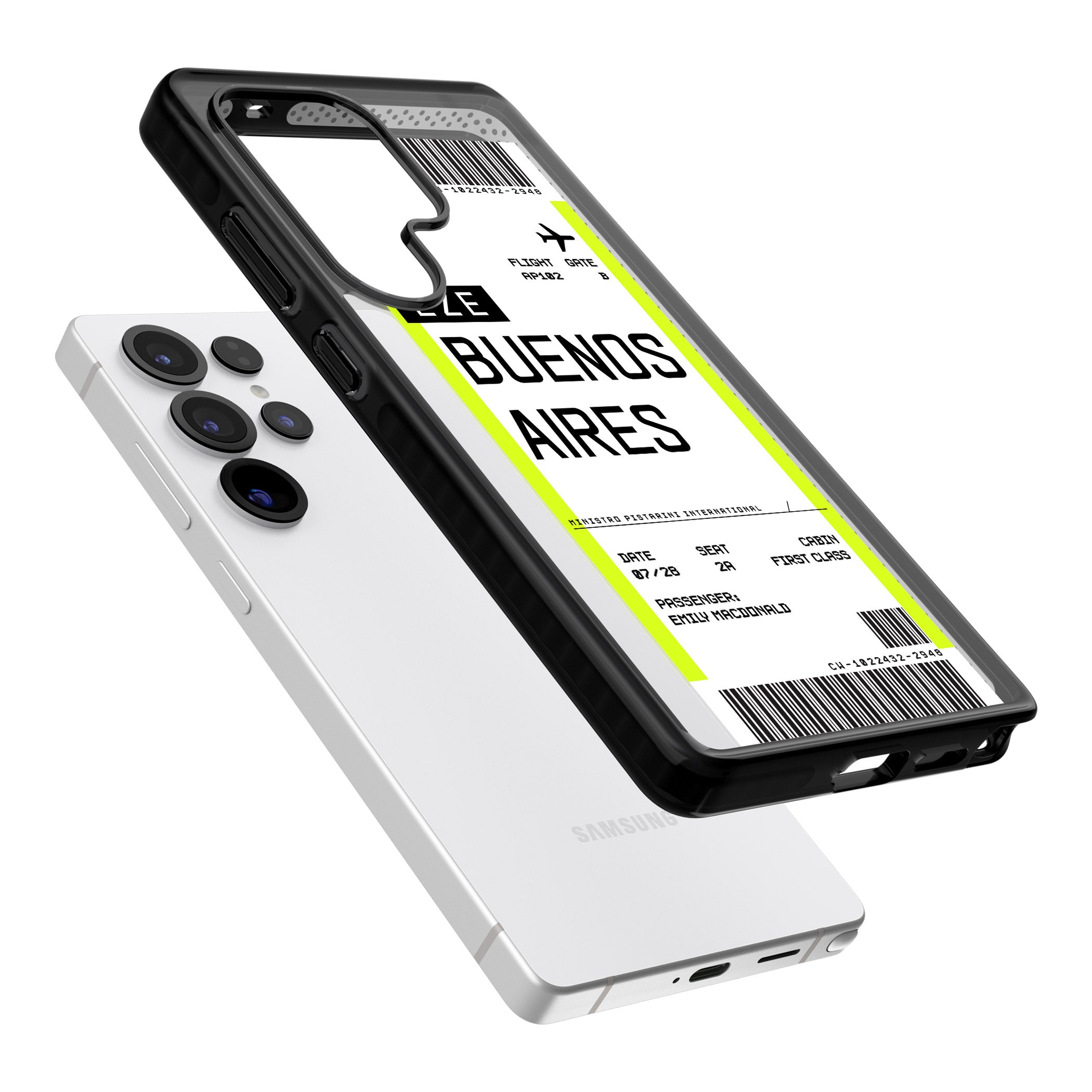 Personalised Buenos Aires Boarding Pass