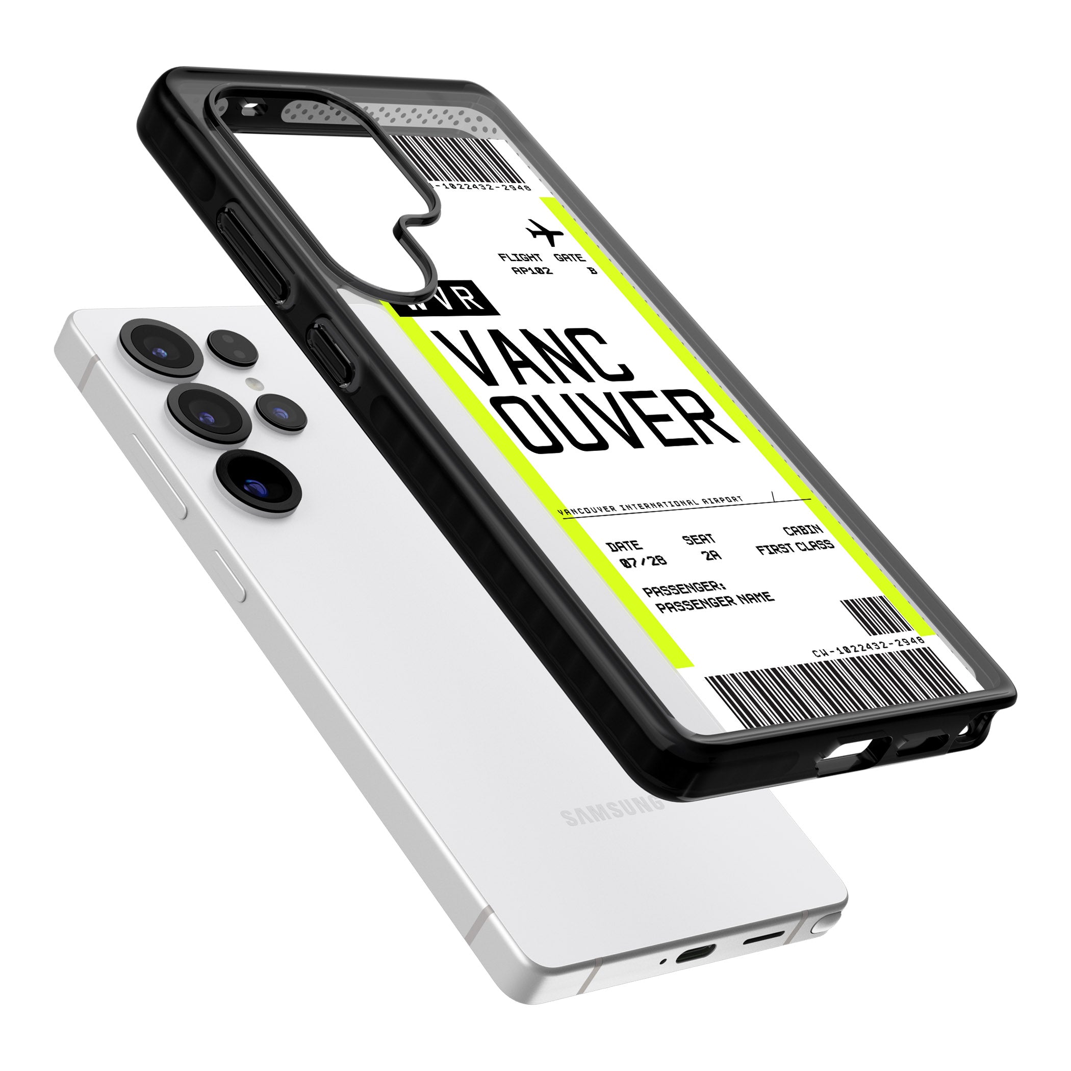 Personalised Vancouver Boarding Pass