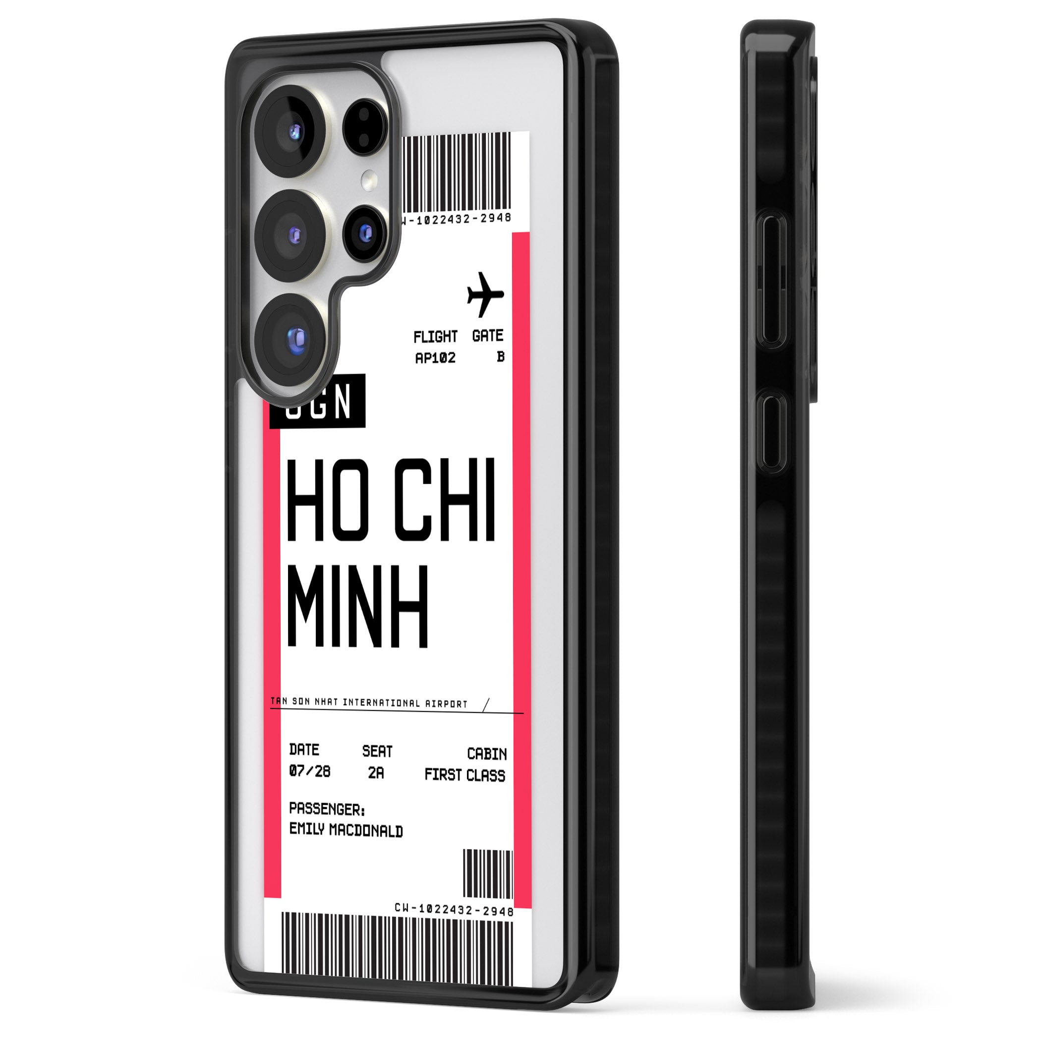 Personalised Ho Chi Minh Boarding Pass