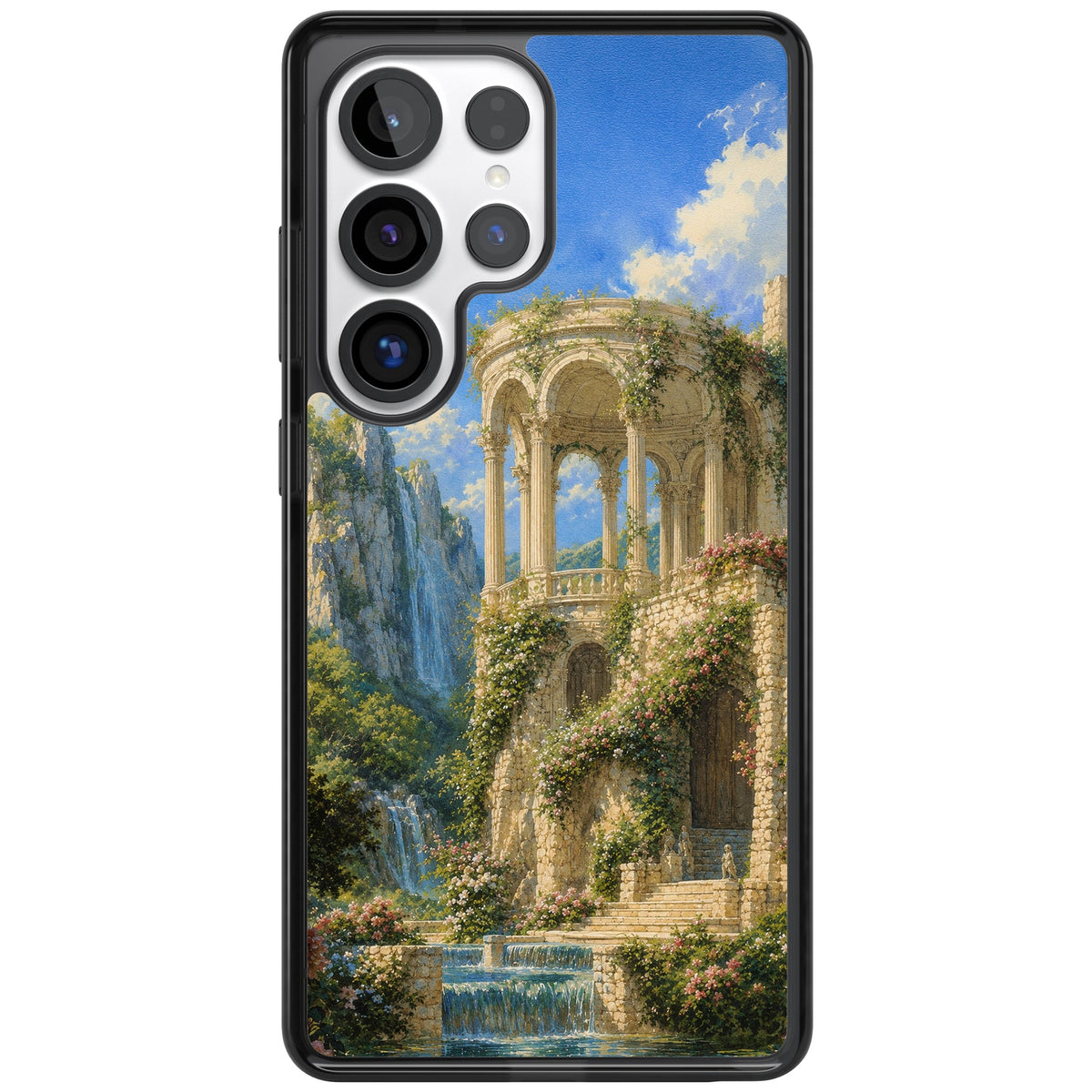 Palace Pavilion Samsung S25 Ultra / Samsung S26 Ultra Impact Black Phone Case front