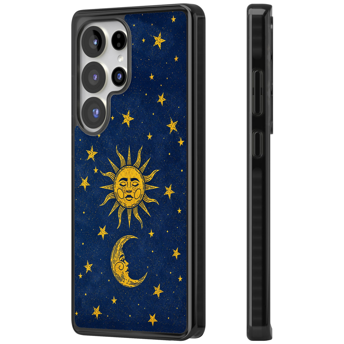 Sun & Moon Reverie Samsung S25 Ultra / Samsung S26 Ultra Impact Black Phone Case side