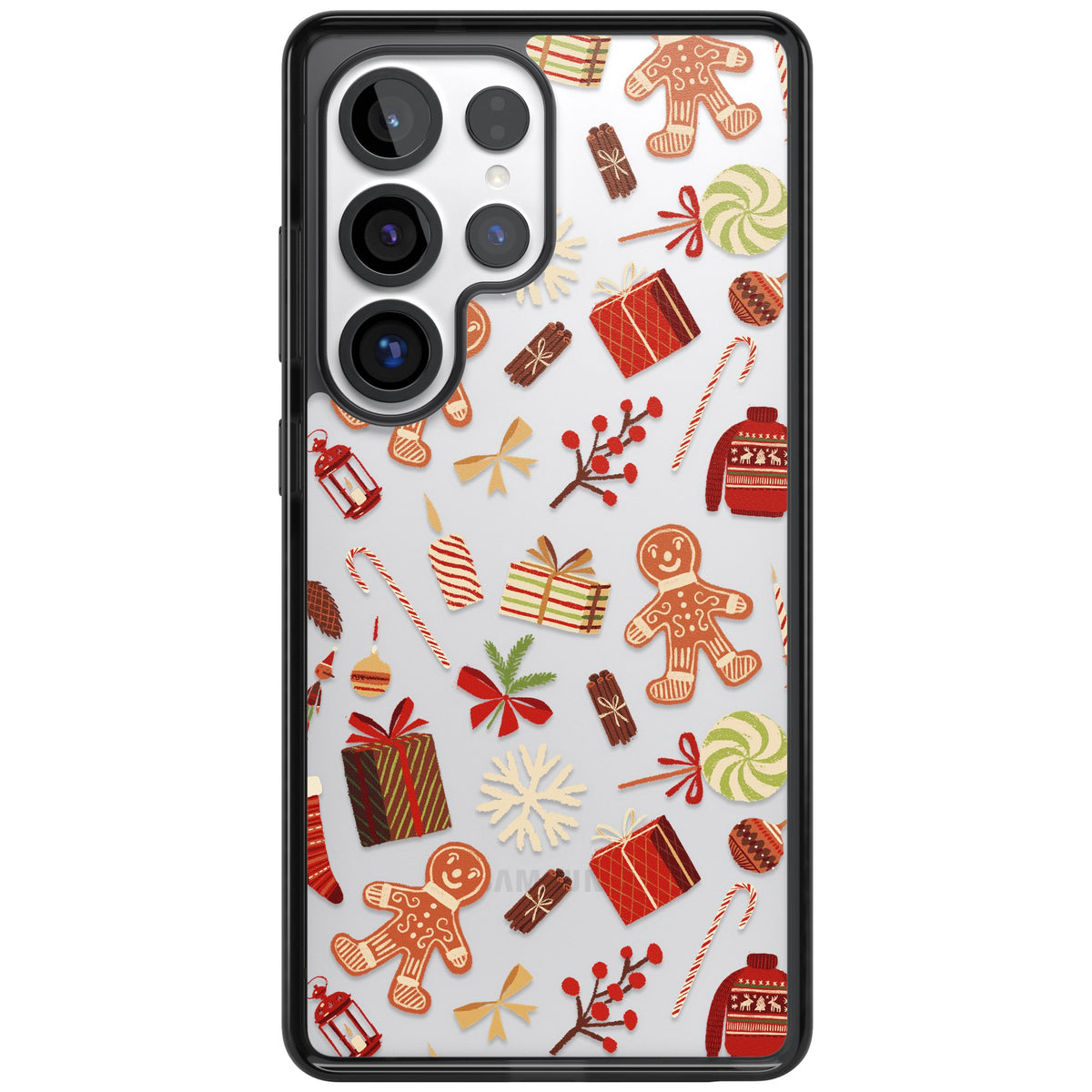 Christmas Assortments Samsung S25 Ultra / Samsung S26 Ultra Impact Black Phone Case front