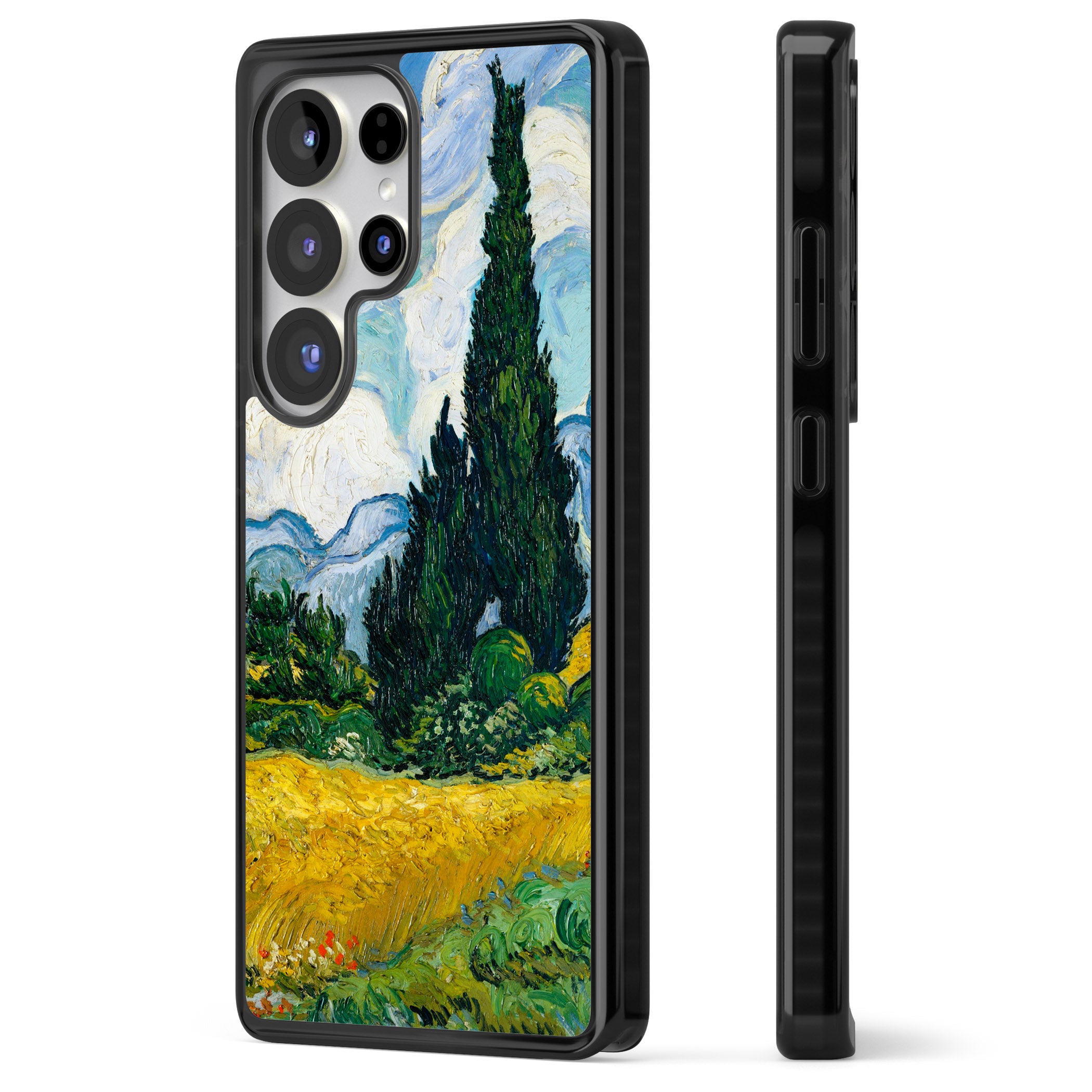 Wheat Field With Cypresses By Vincent Van Gogh