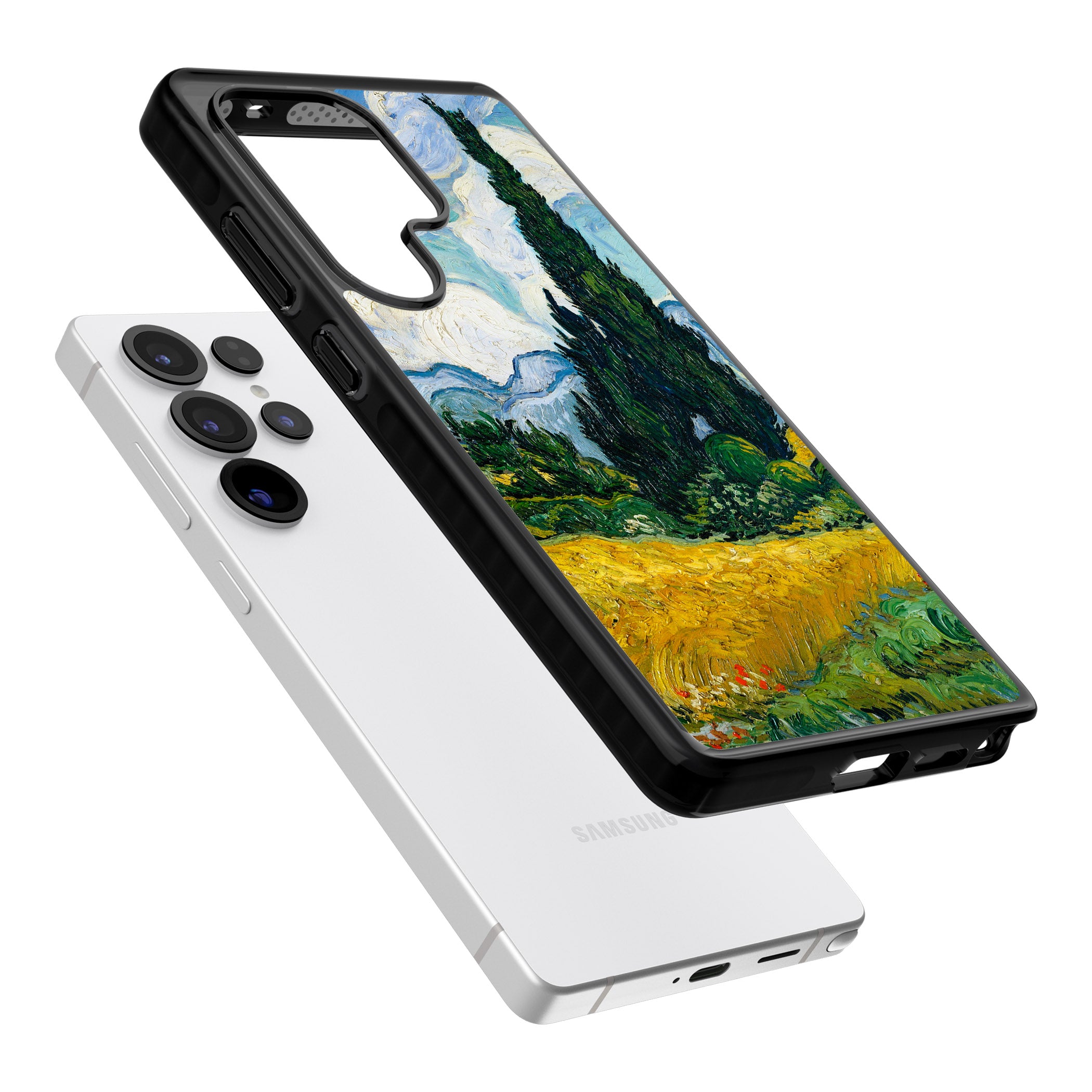 Wheat Field With Cypresses By Vincent Van Gogh