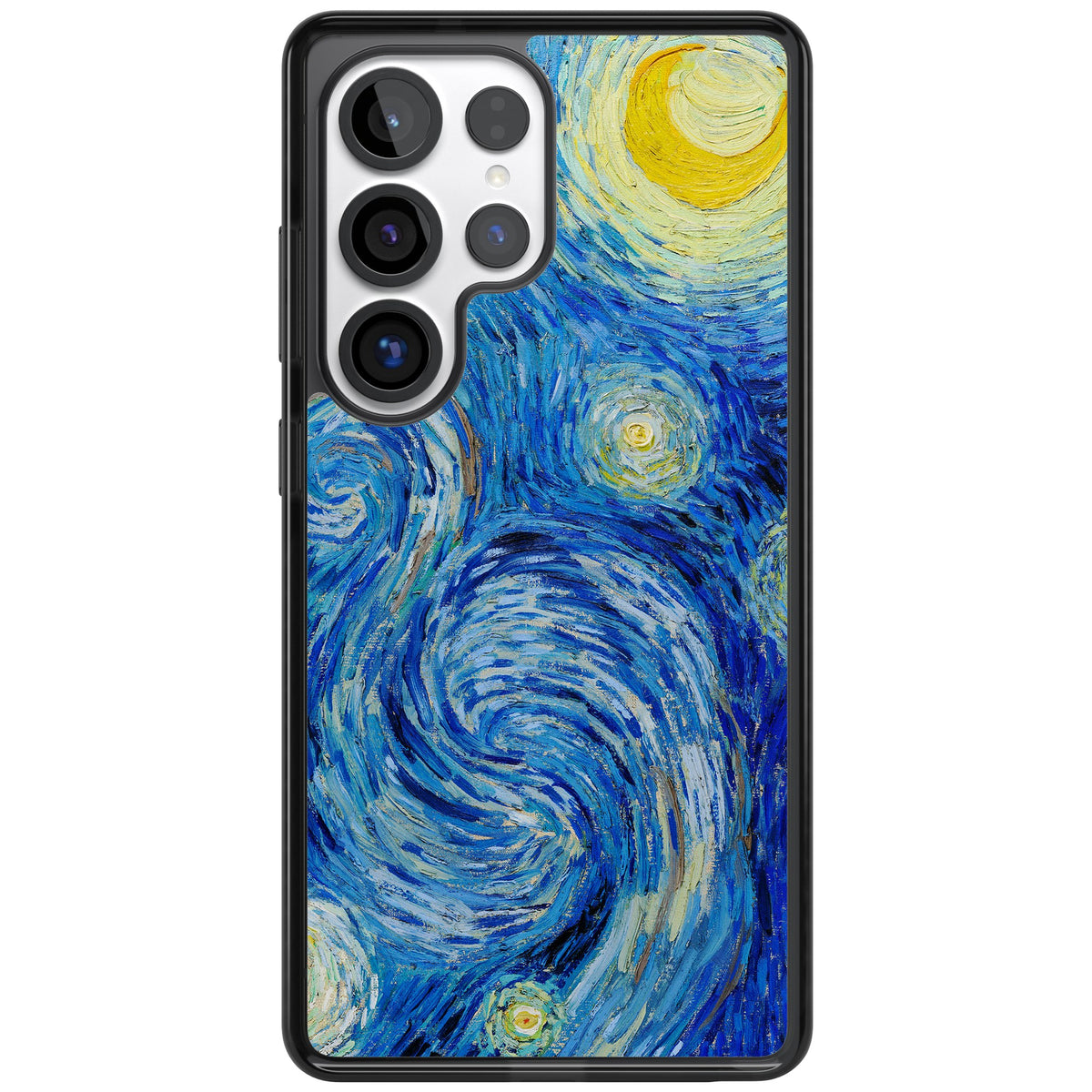 The Starry Night By Vincent Van Gogh Samsung S25 Ultra / Samsung S26 Ultra Impact Black Phone Case front