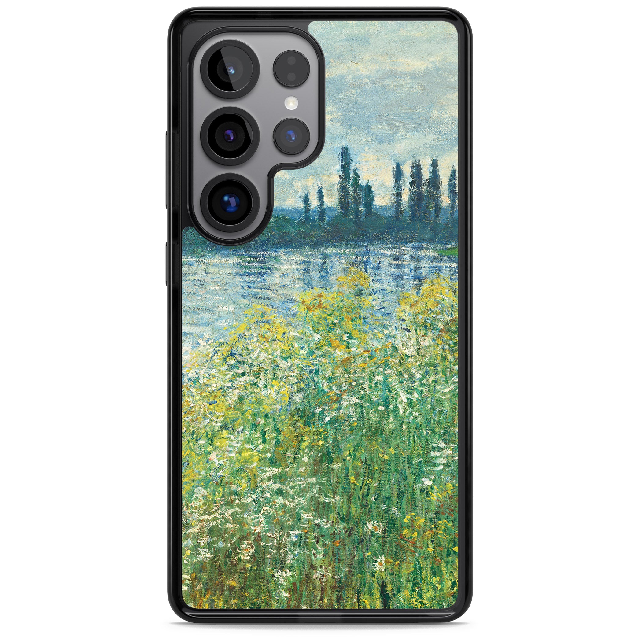 Banks Of The Seine By Claude Monet