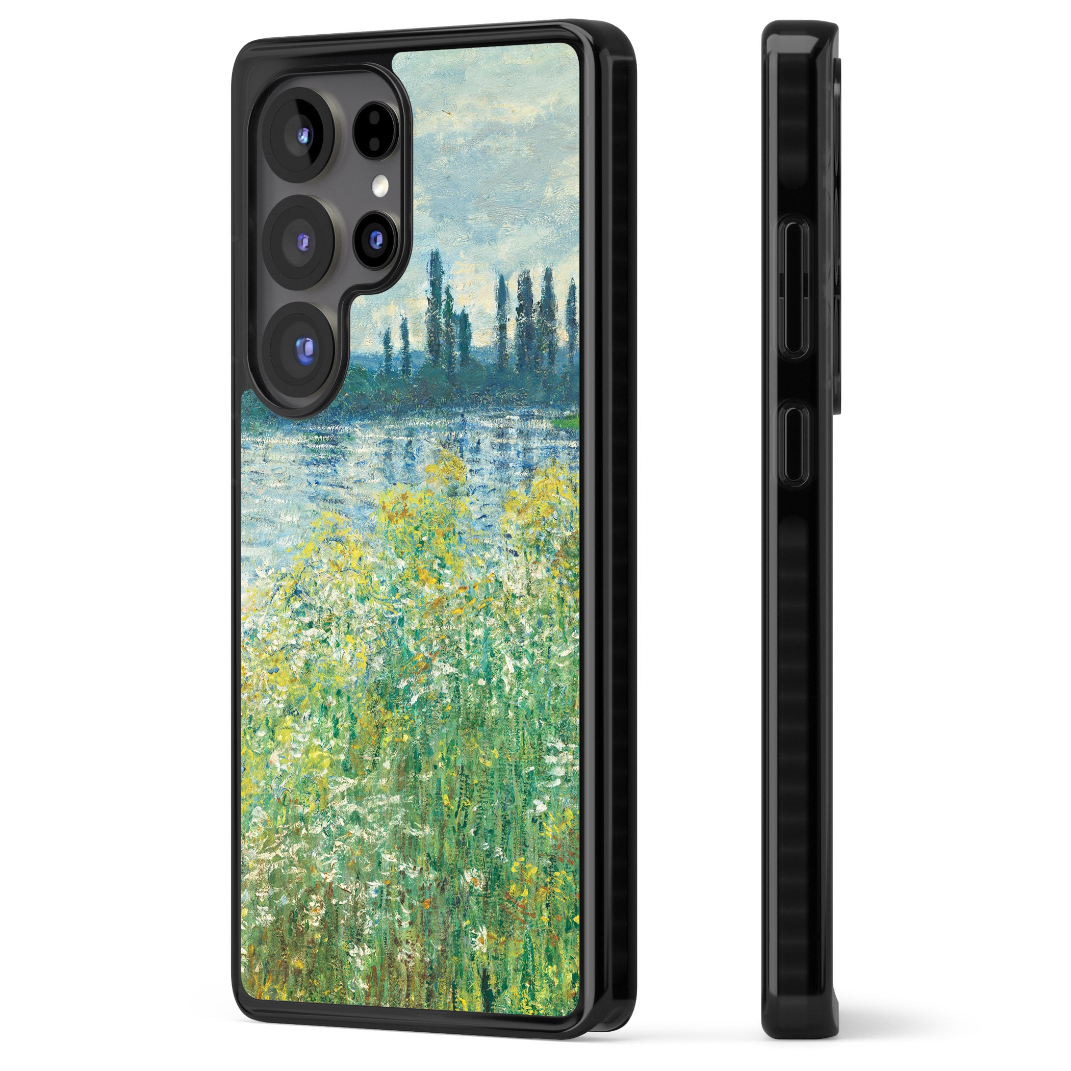 Banks Of The Seine By Claude Monet