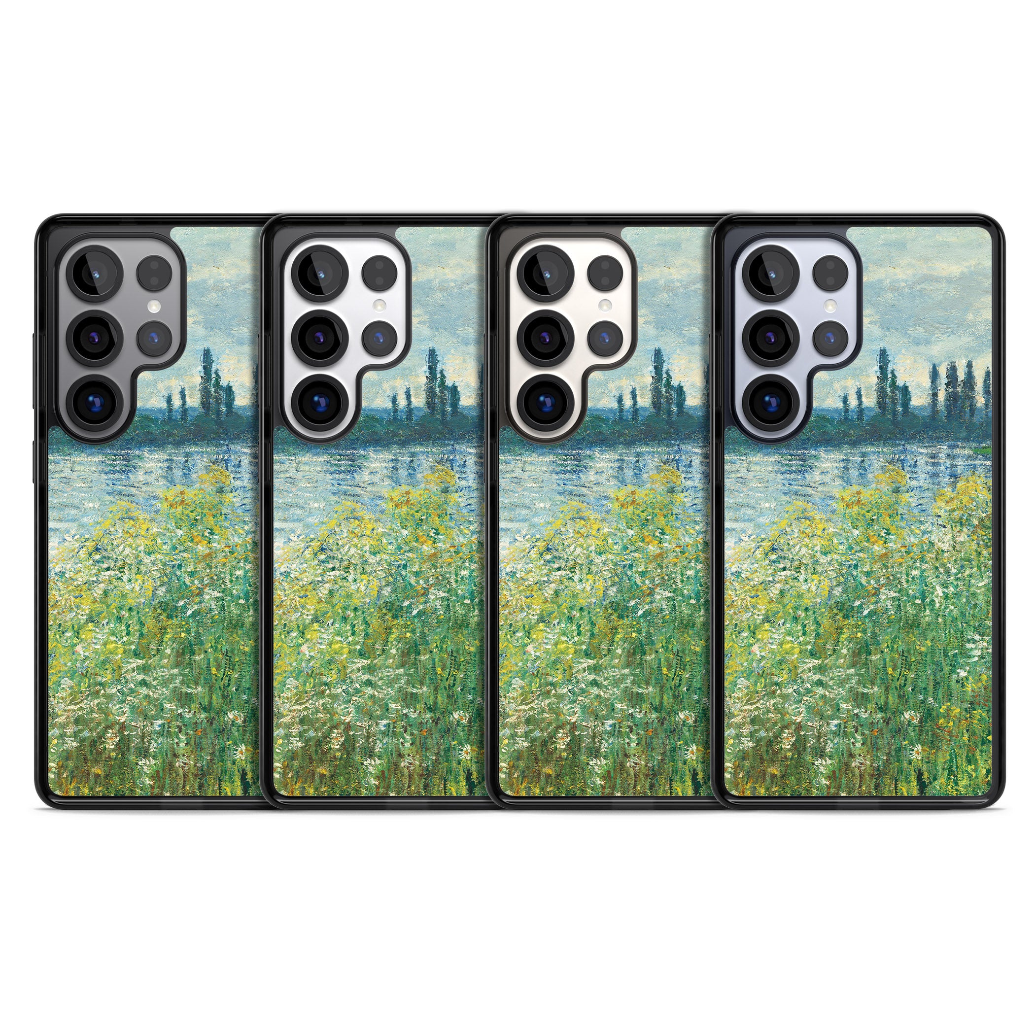 Banks Of The Seine By Claude Monet