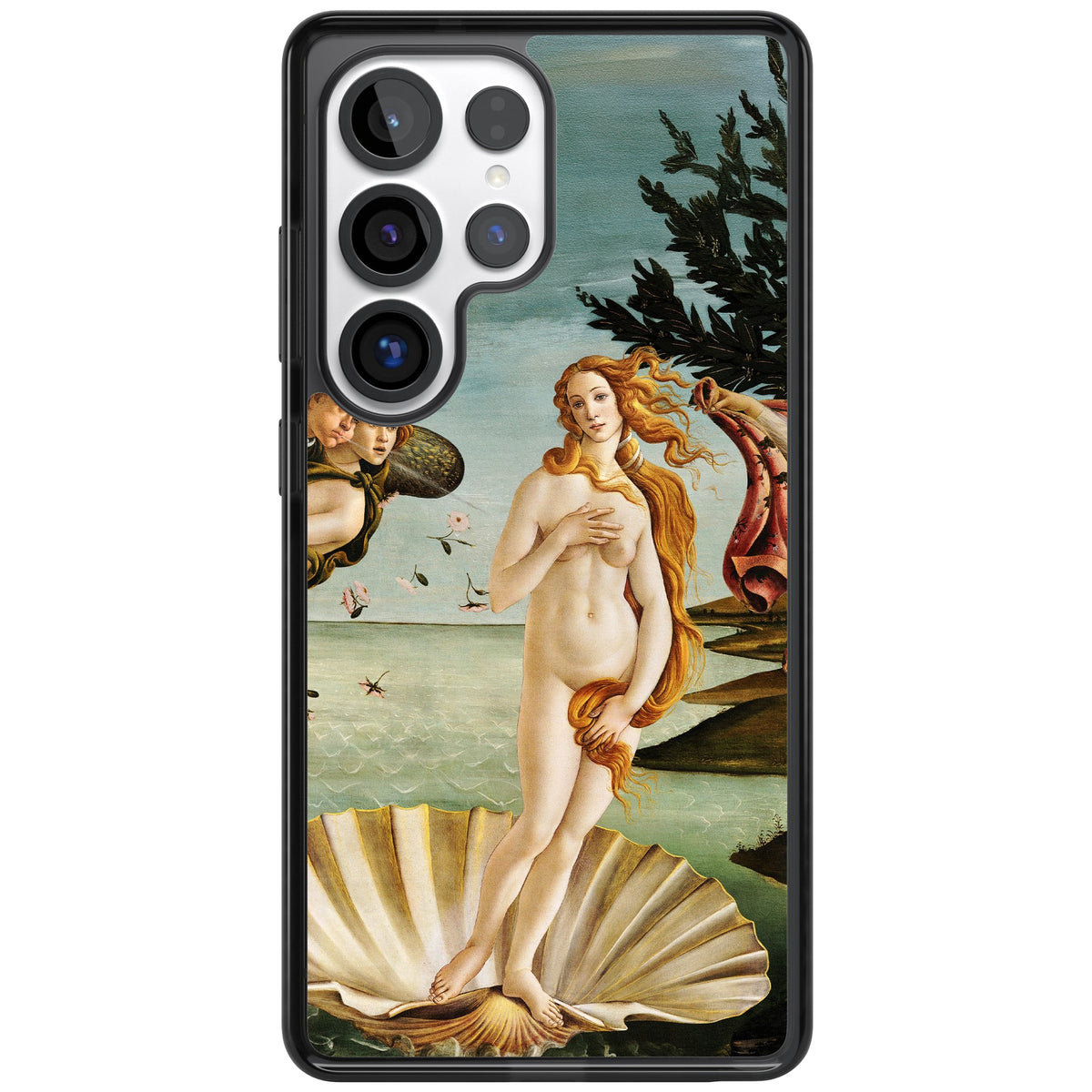 The Birth of Venus - Sandro Botticelli Samsung S25 Ultra / Samsung S26 Ultra Impact Black Phone Case front