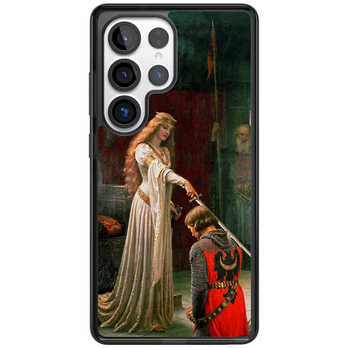 The Accolade Samsung S25 Ultra / Samsung S26 Ultra Impact Black Phone Case front