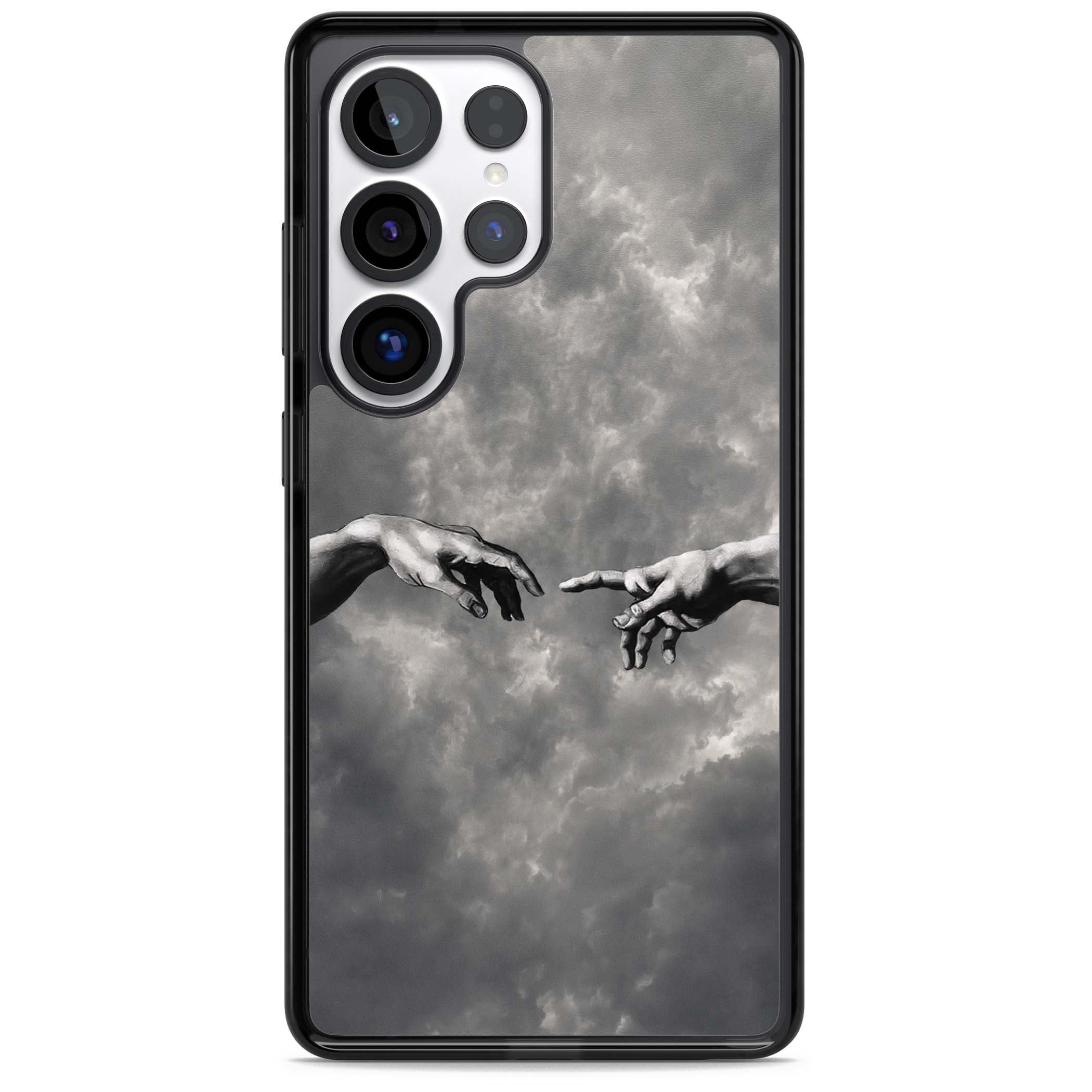 Creation art iPhone case | Black Impact case for Samsung Galaxy S25 Ultra