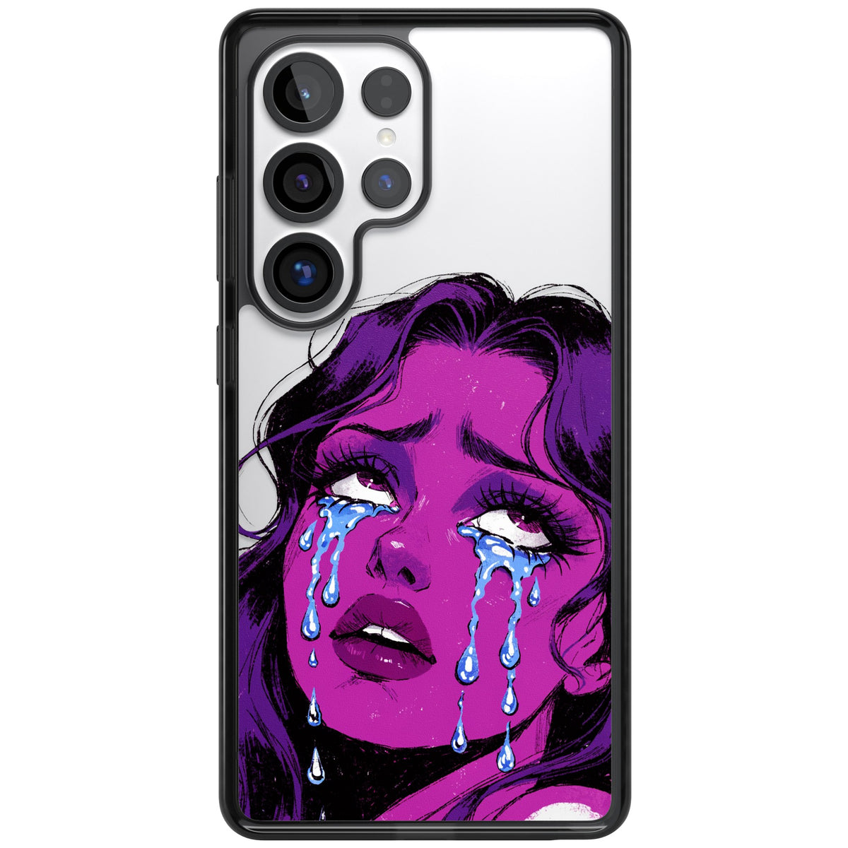 Drama Queen Samsung S25 Ultra / Samsung S26 Ultra Impact Black Phone Case front