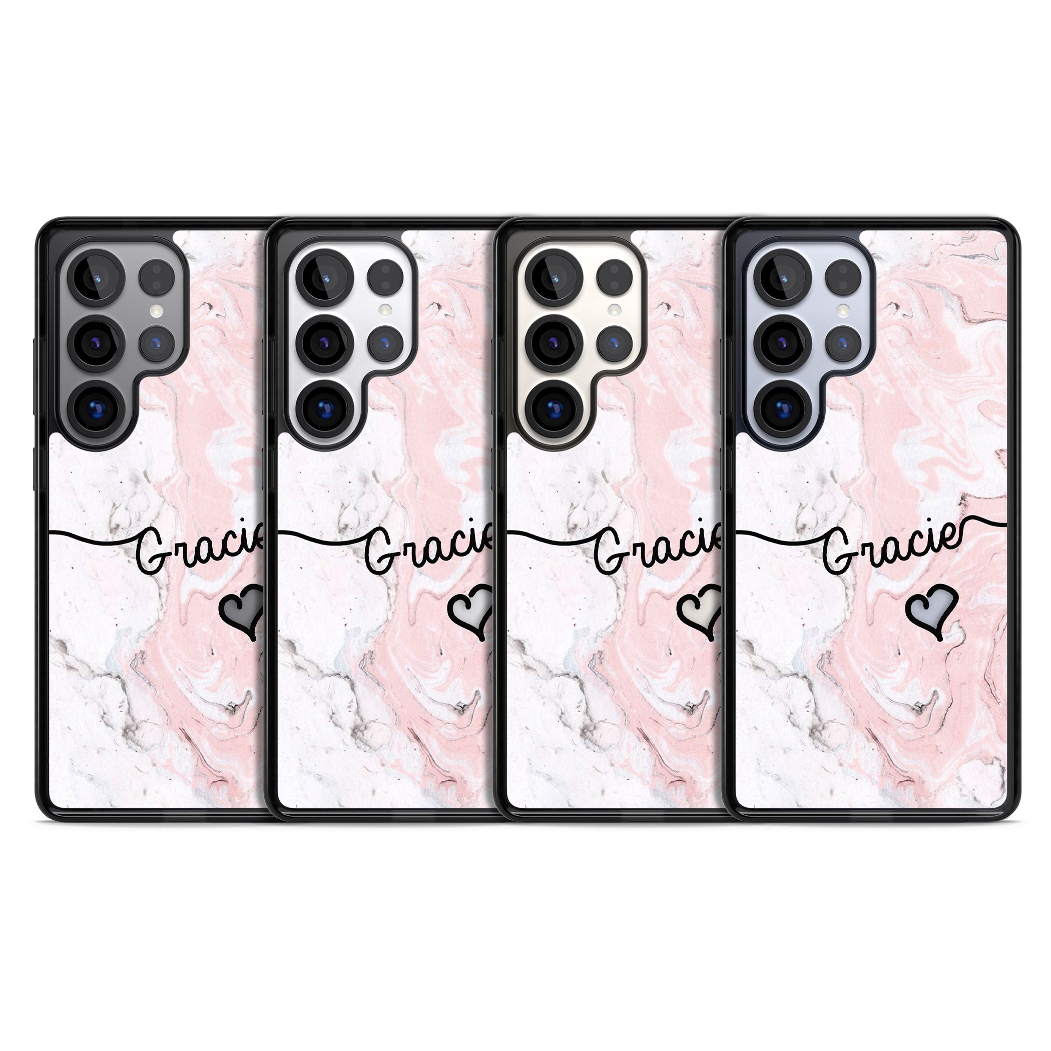 Personalised Pink Marble