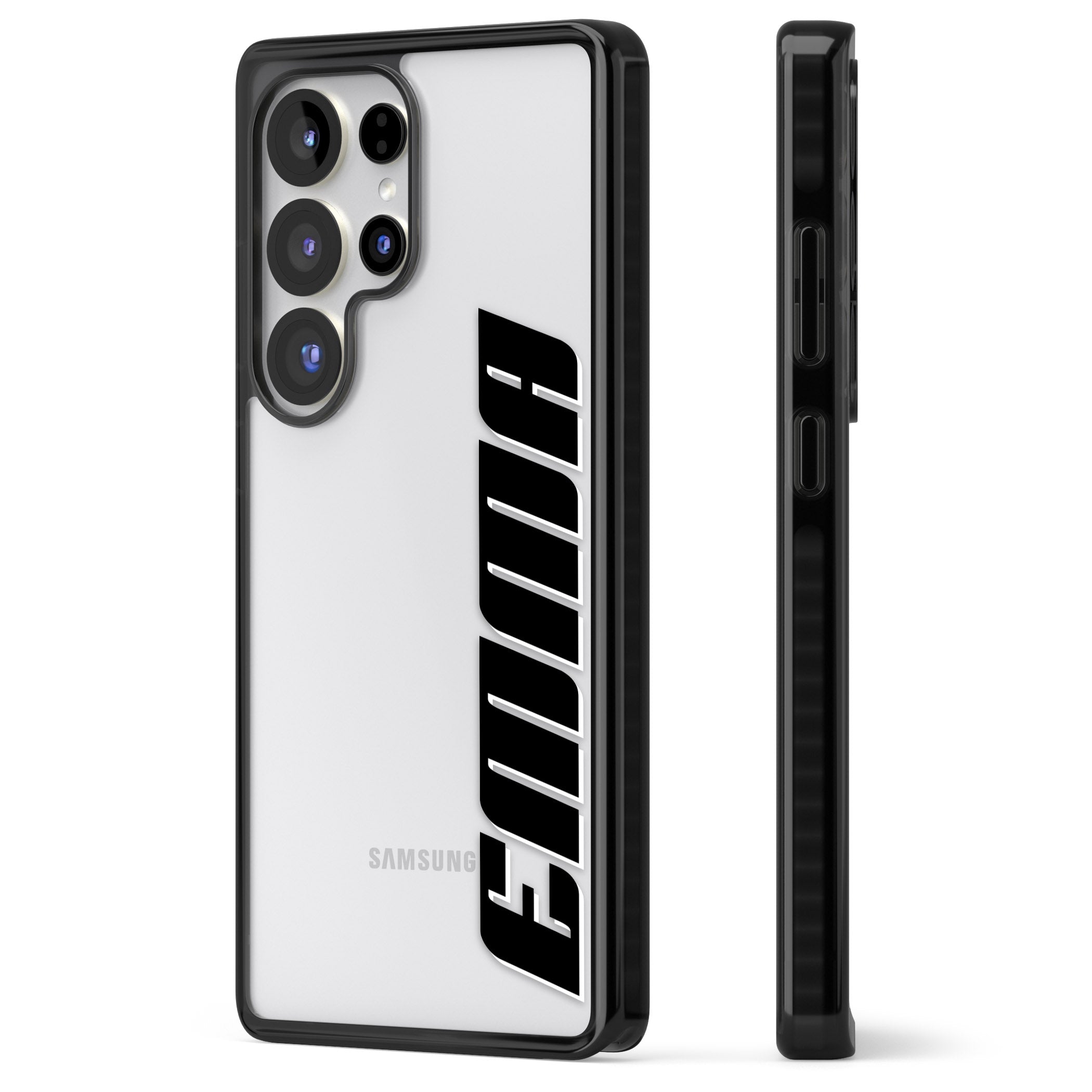 Personalised Vertical Bold Name