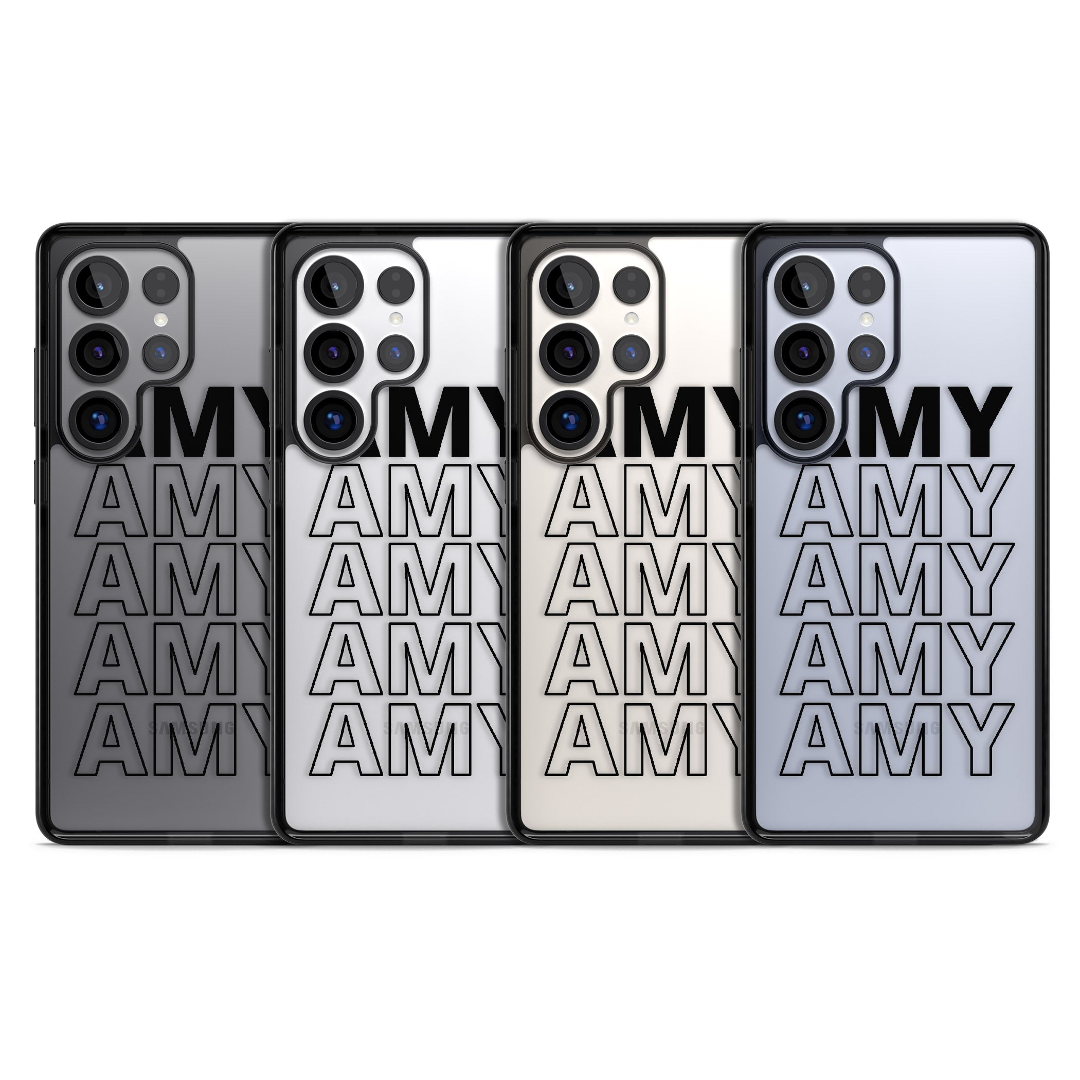 Personalised Bold Continous Name