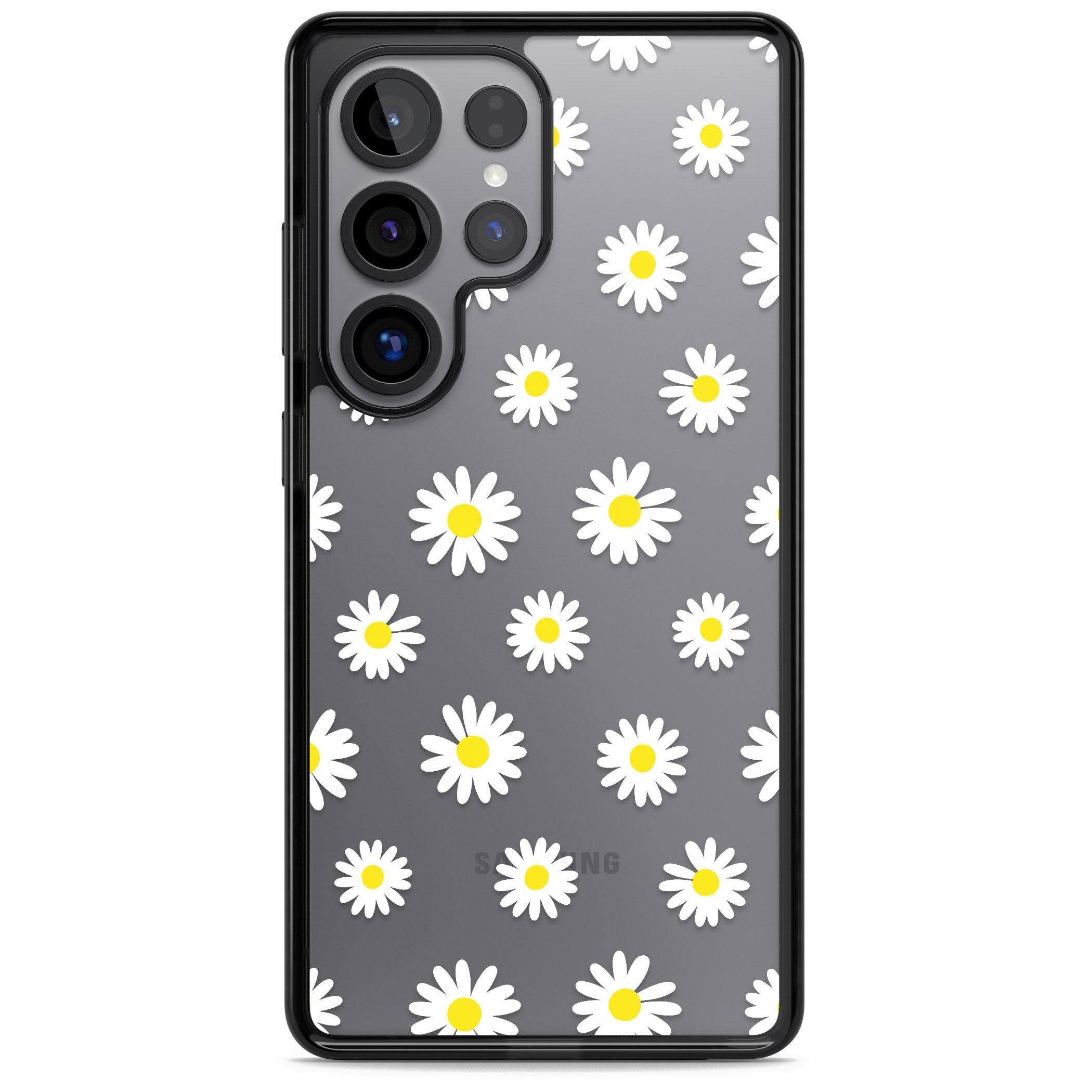 Personalised White Daisy Pattern