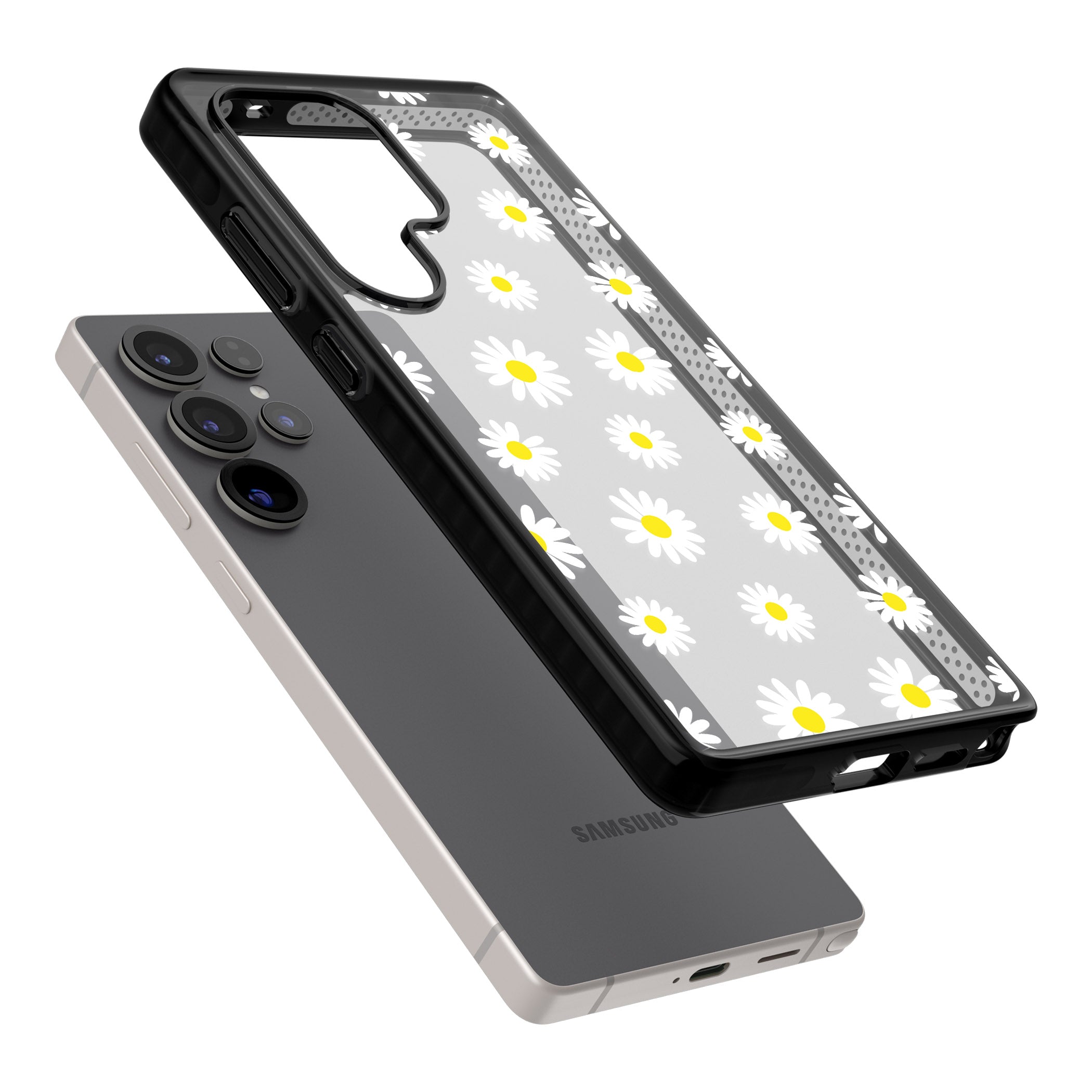 Personalised White Daisy Pattern