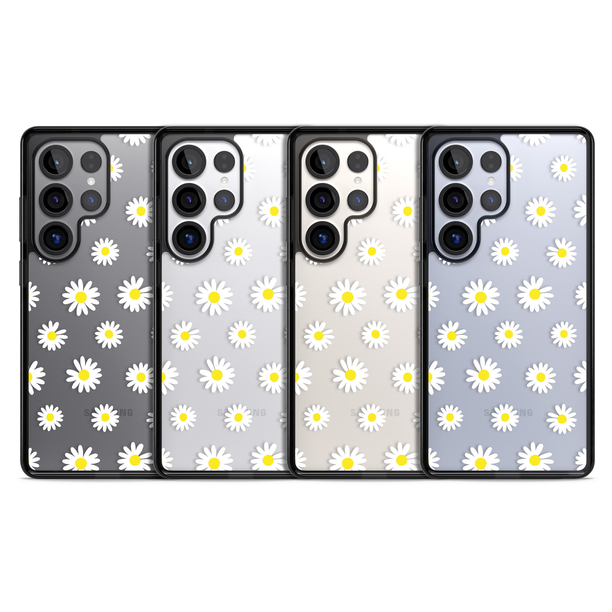 Personalised White Daisy Pattern