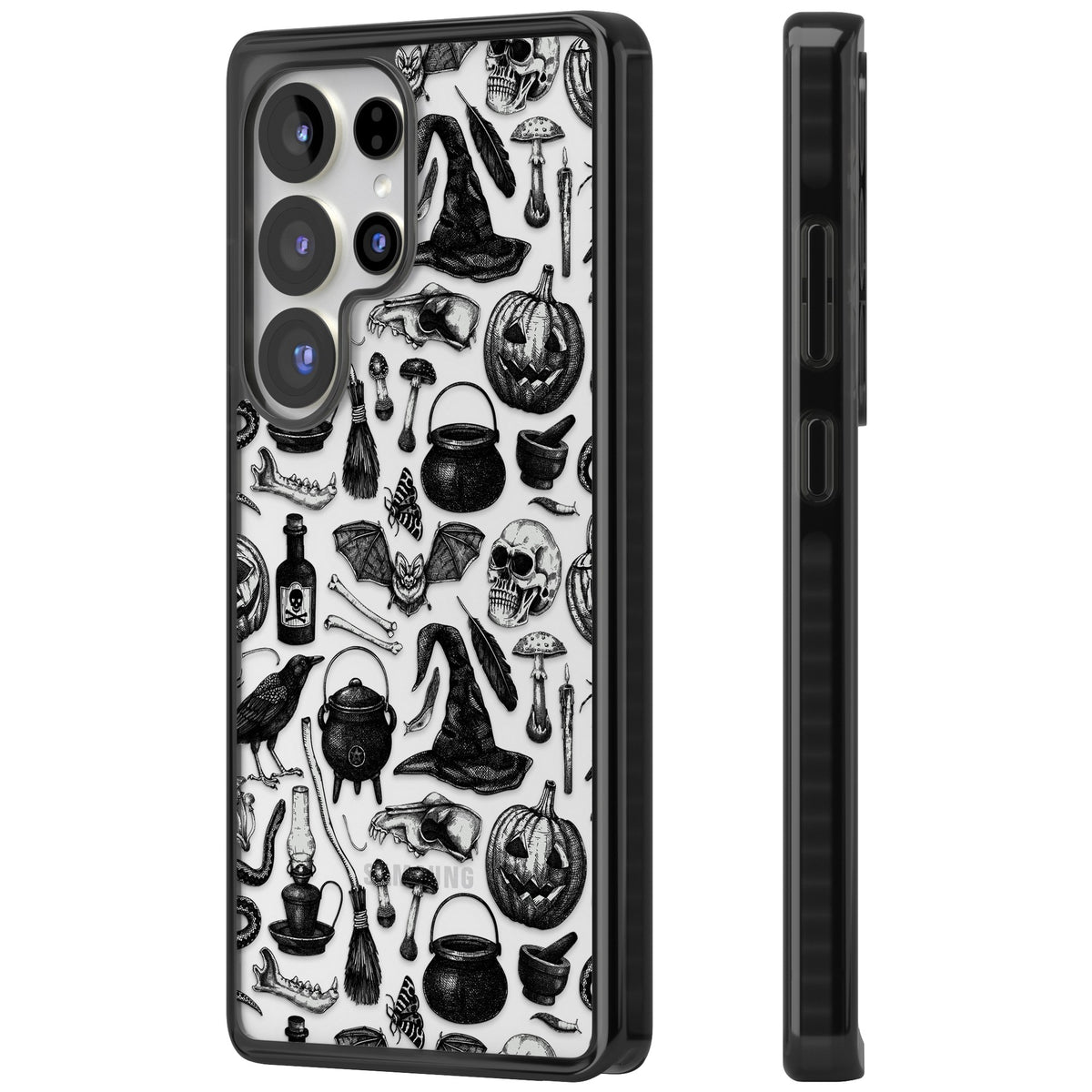 Dark Witchy Samsung S25 Ultra / Samsung S26 Ultra Impact Black Phone Case side