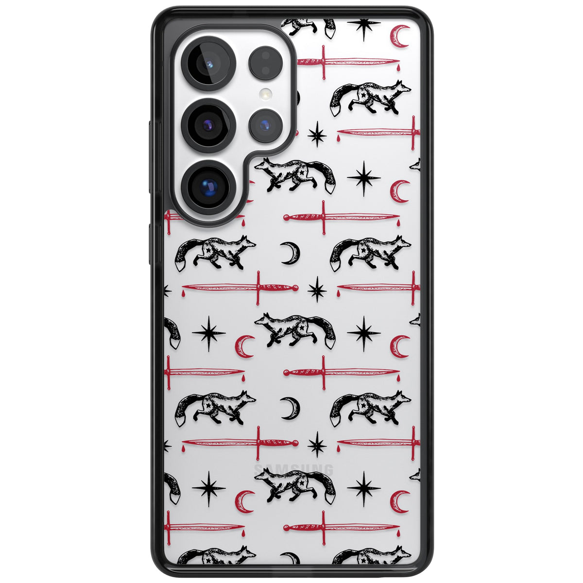 Blade & Crescent Samsung S25 Ultra / Samsung S26 Ultra Impact Black Phone Case front