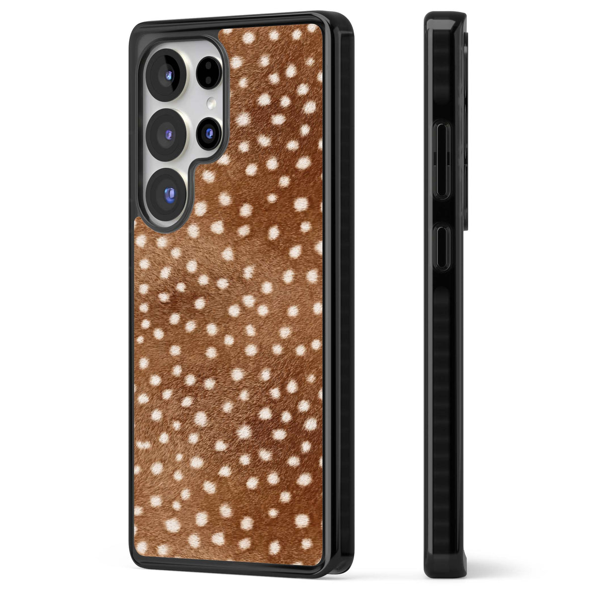 Deer Print animals iPhone case | Black Impact case for Samsung Galaxy S25 Ultra