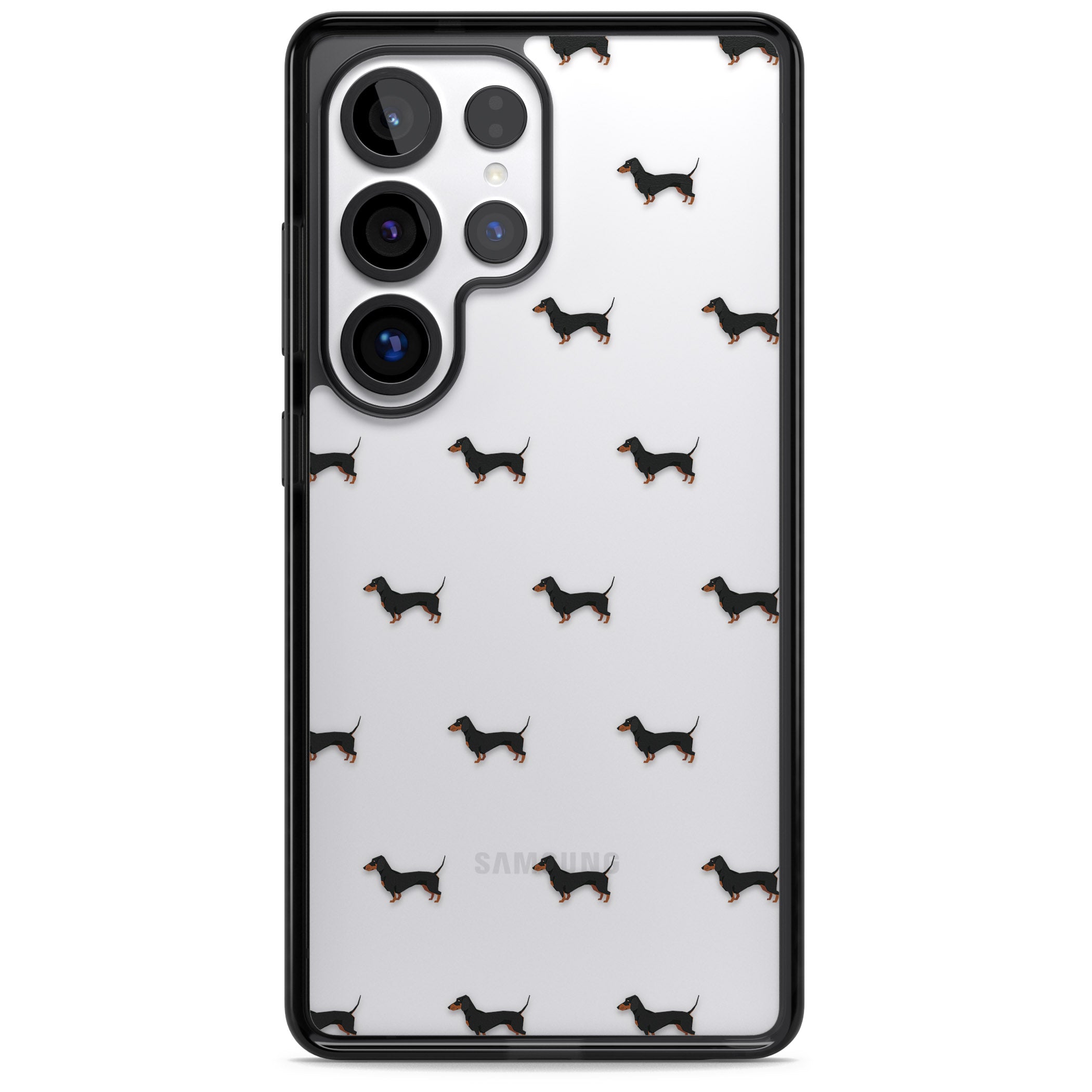 Dachshund Pattern Clear