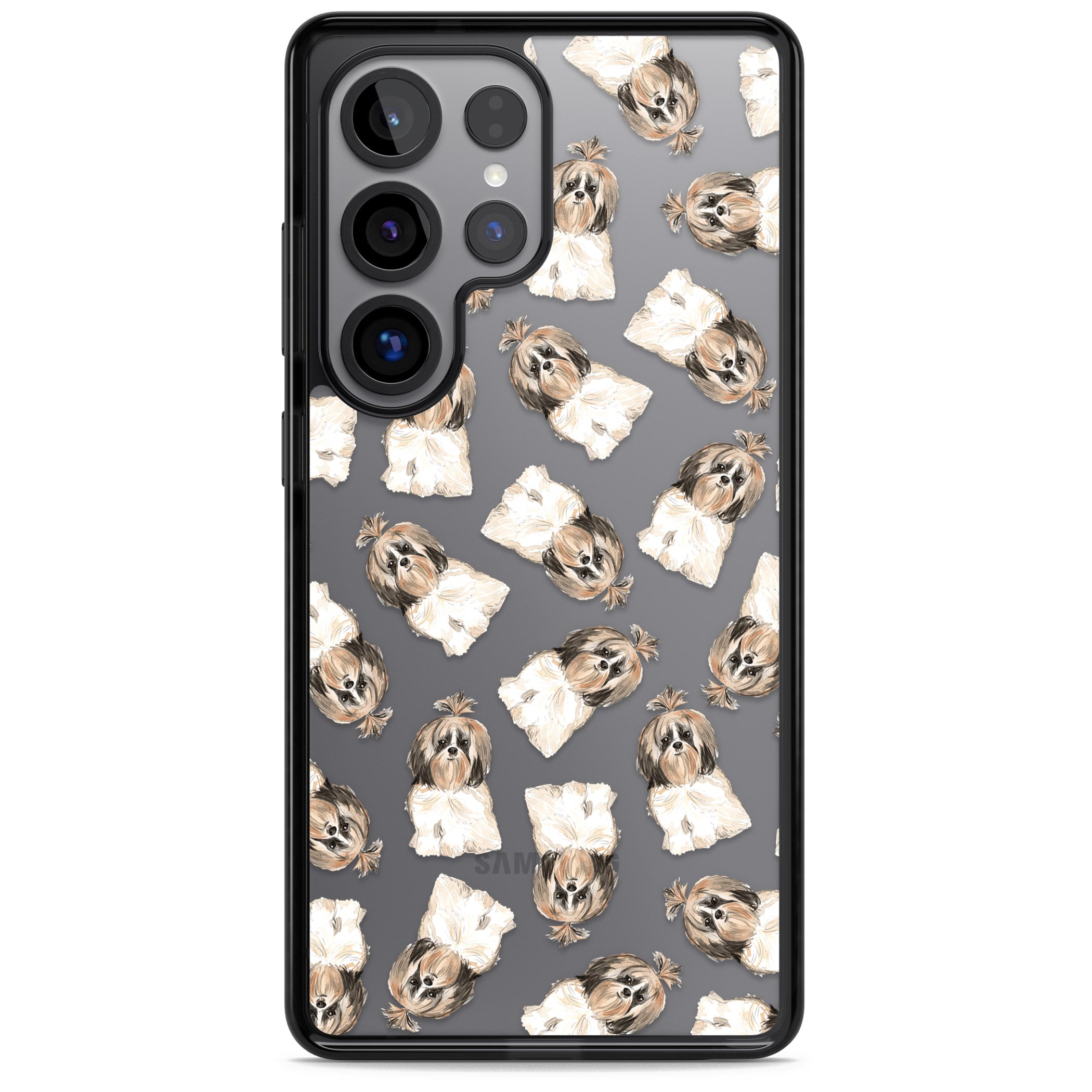 Shih Tzu Pattern Long Hair