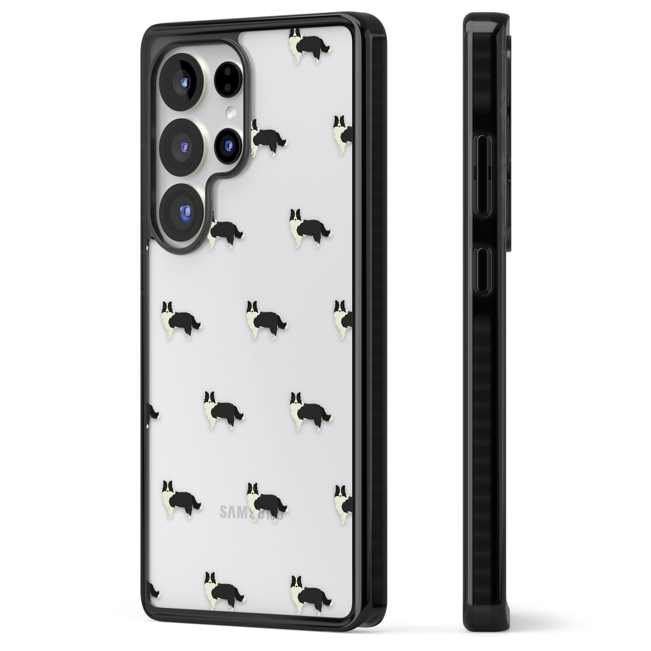 Border Collie Pattern Clear